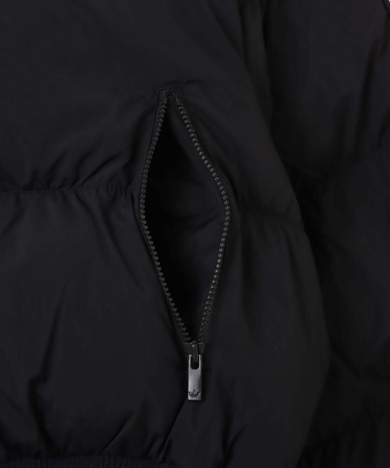 adidas ADICOLOR CROPPED SYNTHETIC DOWN PUFFER ブラックの画像