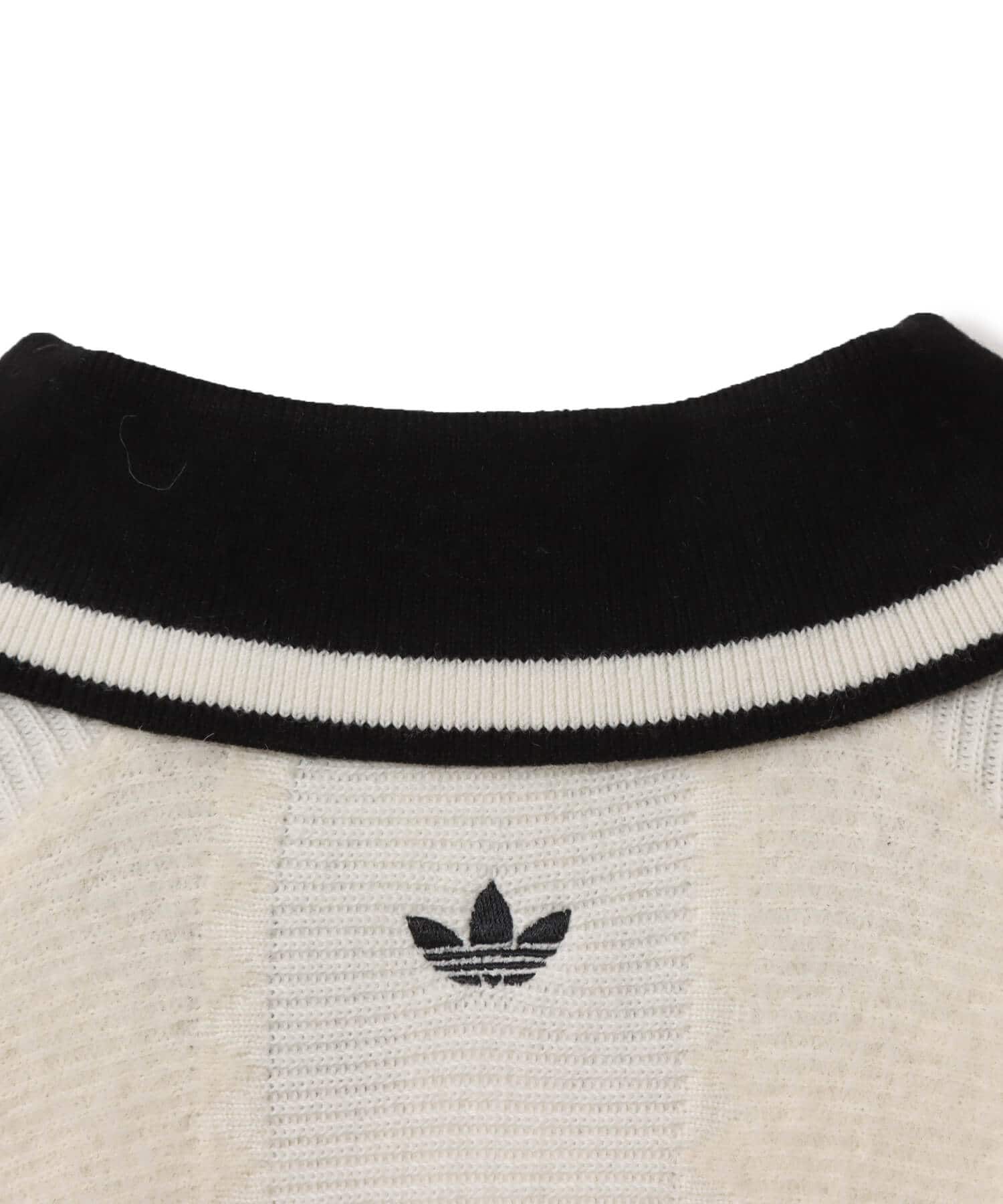 adidas PREMIUM KNITTED JERSEY クリームホワイトの画像
