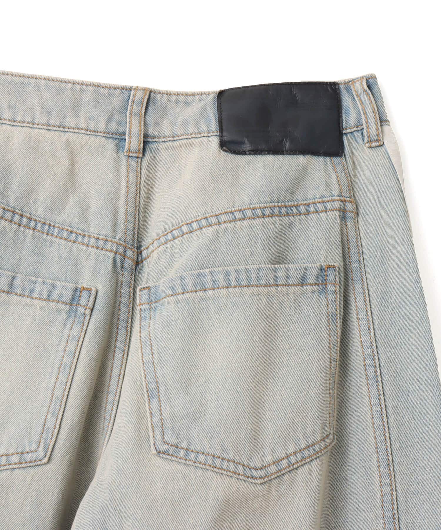 adidas BANANA FITED WASHED DENIM PANT ライトデニムの画像