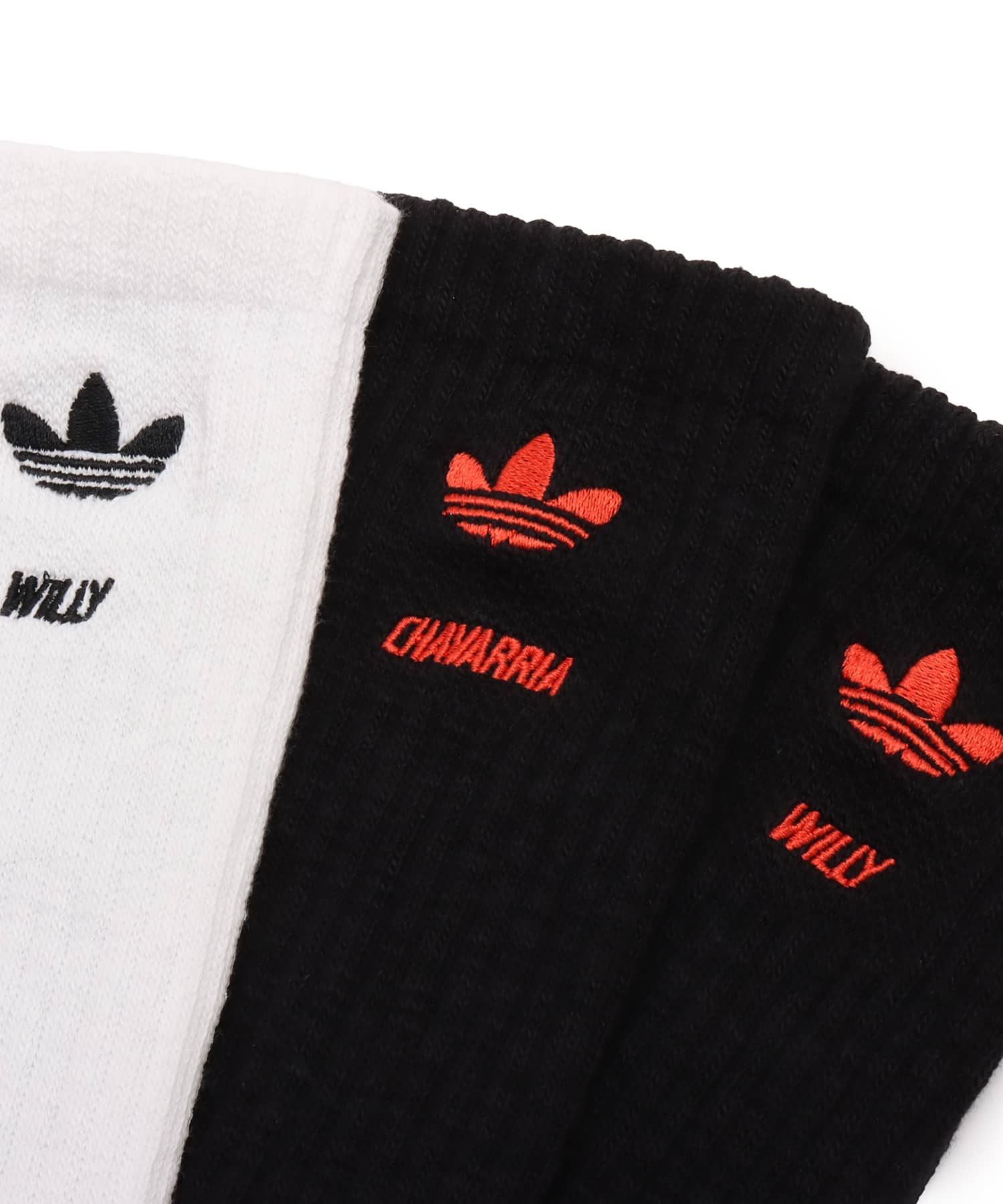 adidas WILLY CHAVARRIA SOCKS ホワイト/ブラック/ブラックの画像