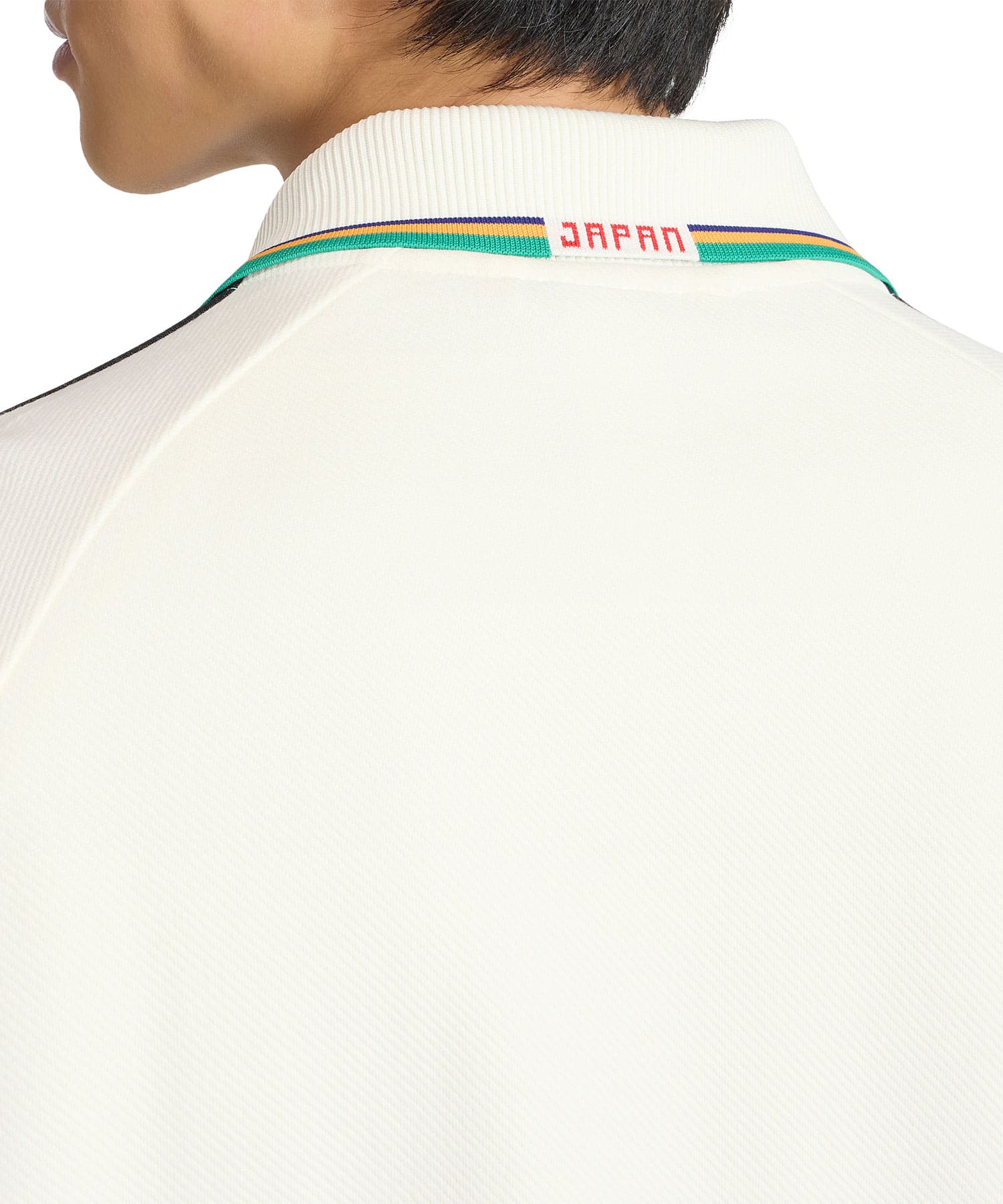 adidas サッカー日本代表 アウェイ ANTHEM JACKET オフホワイトの画像