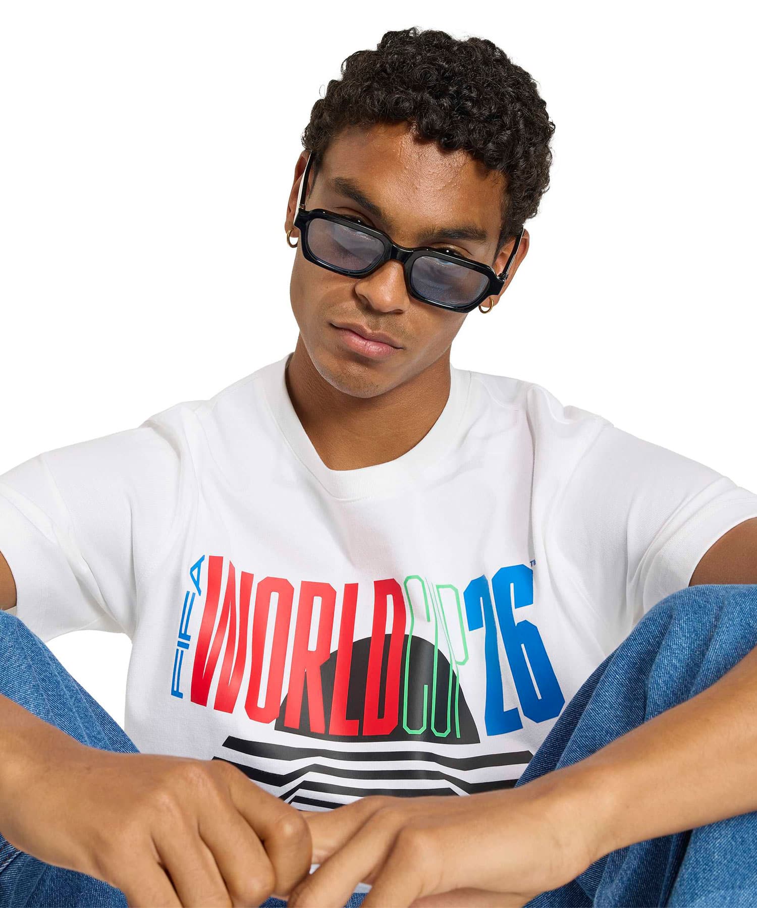 adidas WORLD CUP TOUR TEE ホワイトの画像