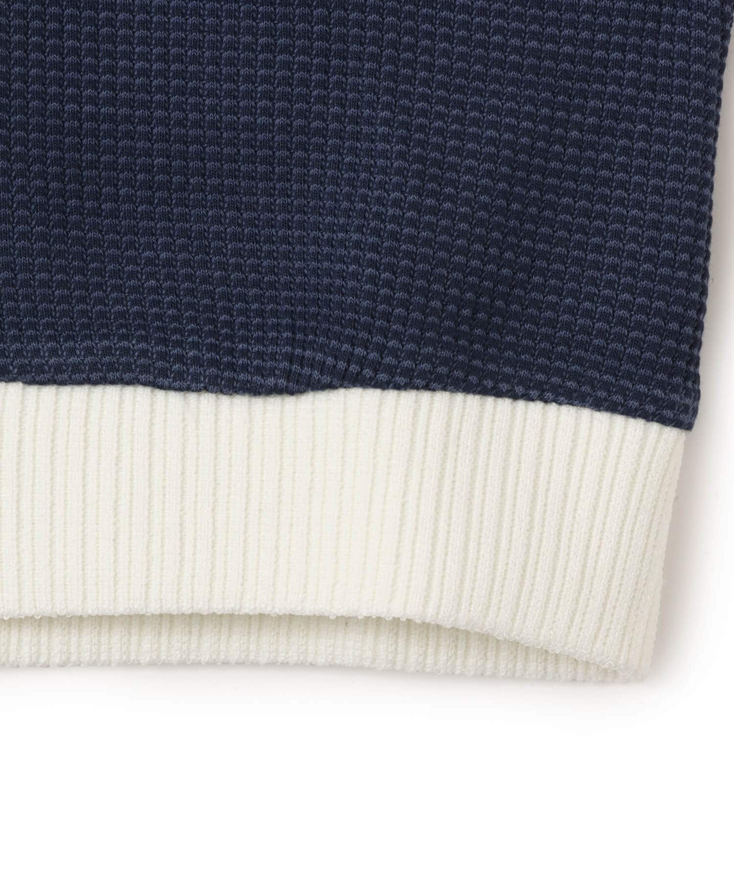 adidas CROP TRACK TOP ナイトインディゴ/オフホワイトの画像