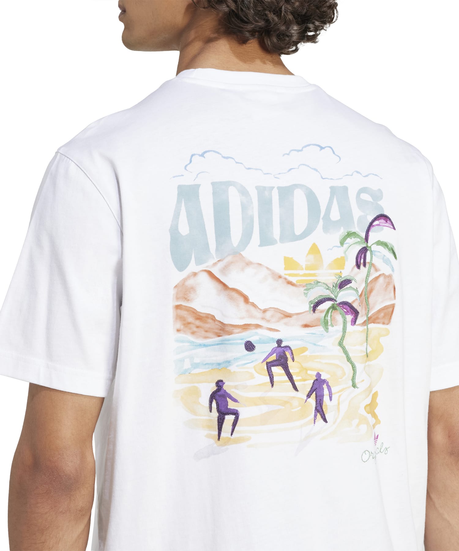 adidas GRAPHIC TEE ホワイトの画像