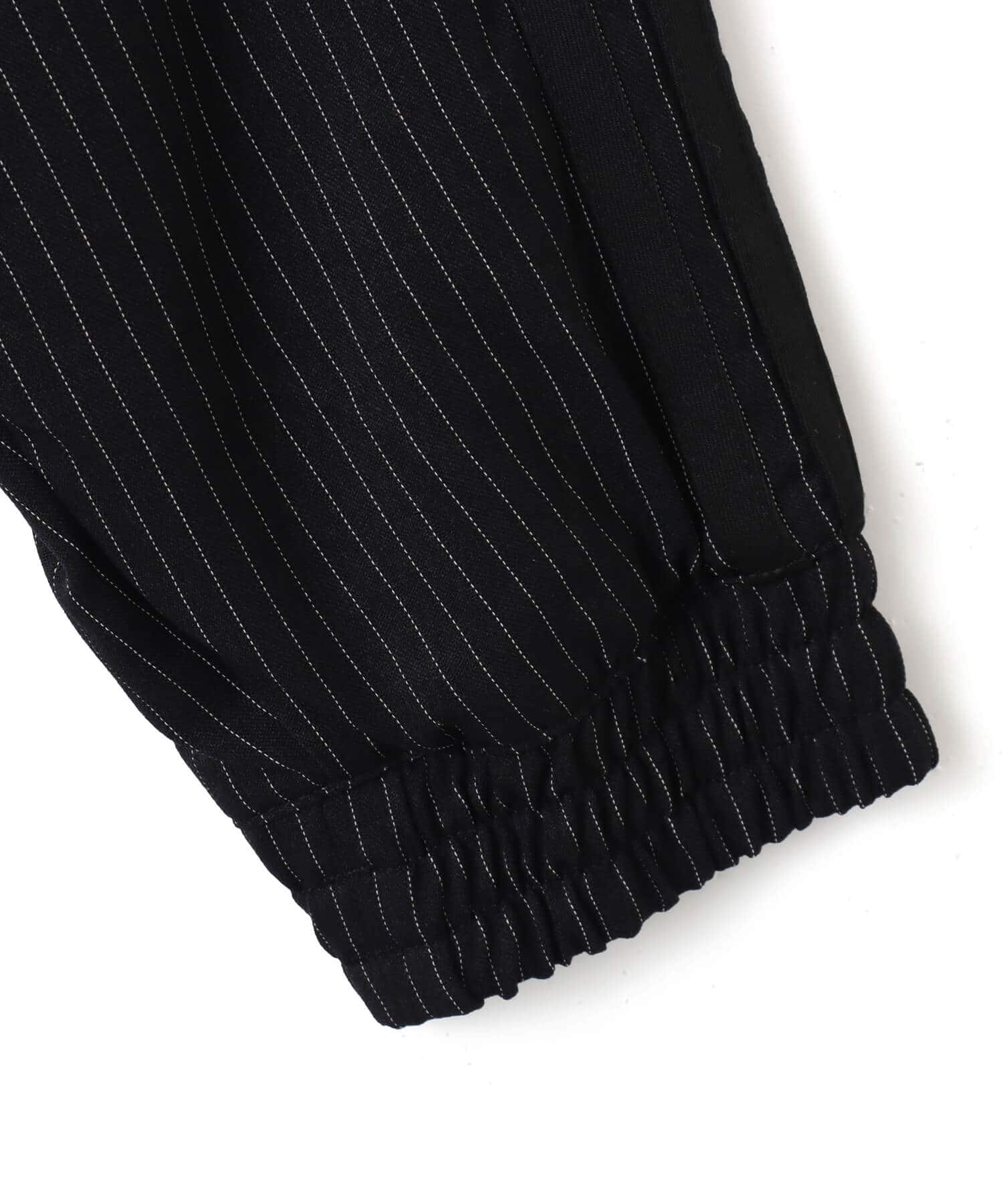 adidas FIREBIRD LOOSE PINSTRIPES TRACK TOP ブラックの画像