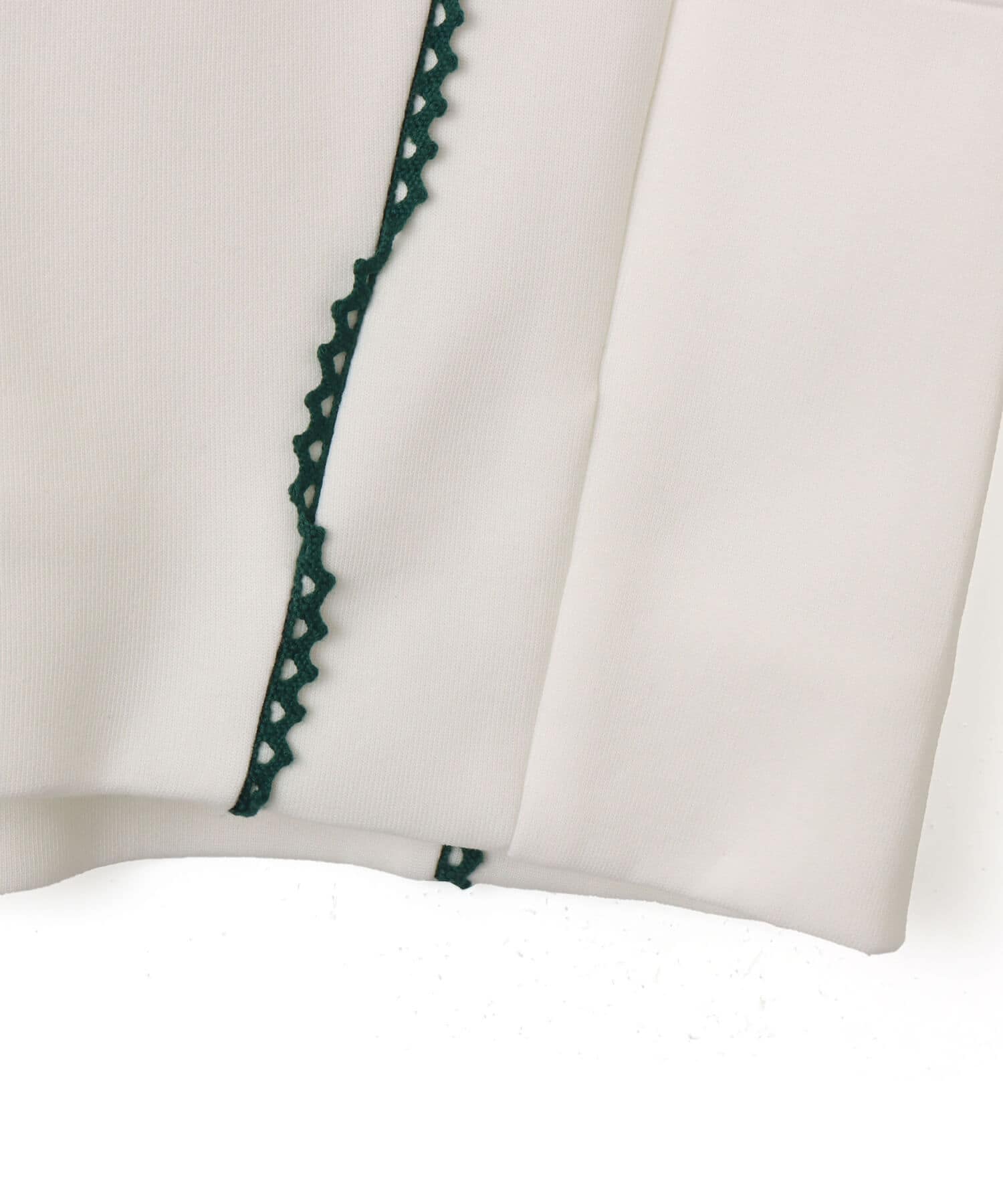 adidas X ARTE ANTWERP Z.N.E. FULL-ZIP TRACK TOP ホワイト/ベタースカーレットの画像