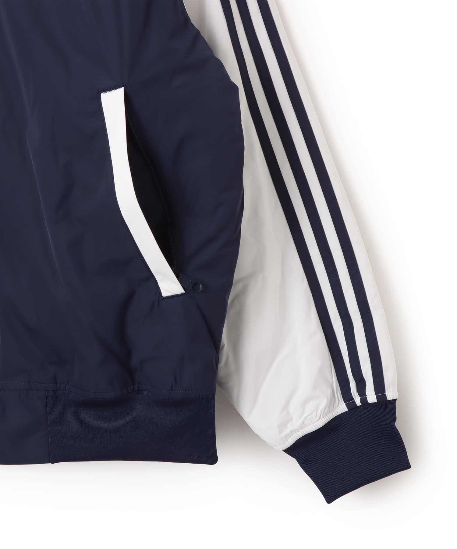 adidas STANDARD10 JKT ナイトインディゴ/ホワイトの画像