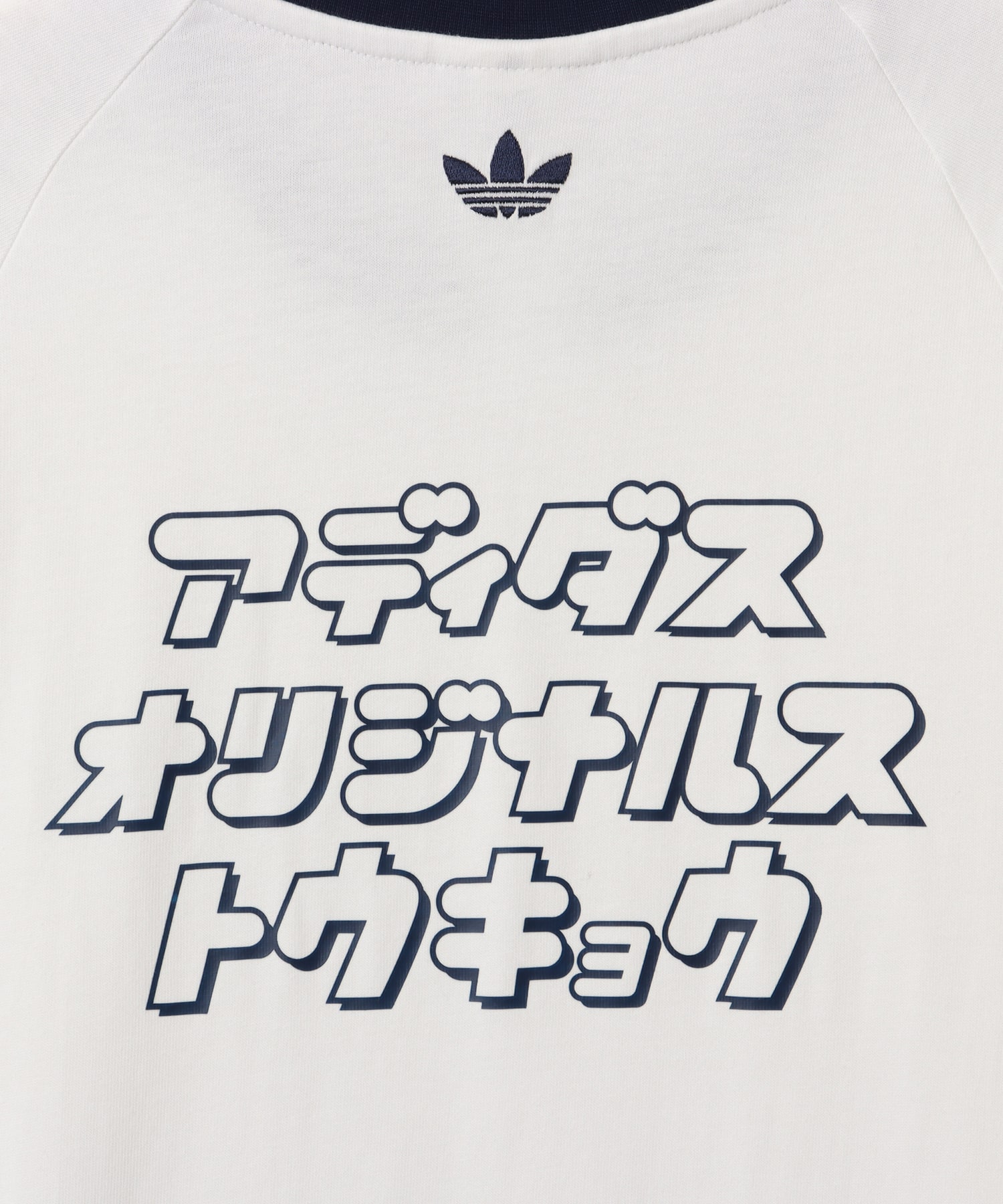 adidas TOKYO KATAKANA LONG SLEEVE T-SHIRT ホワイトの画像