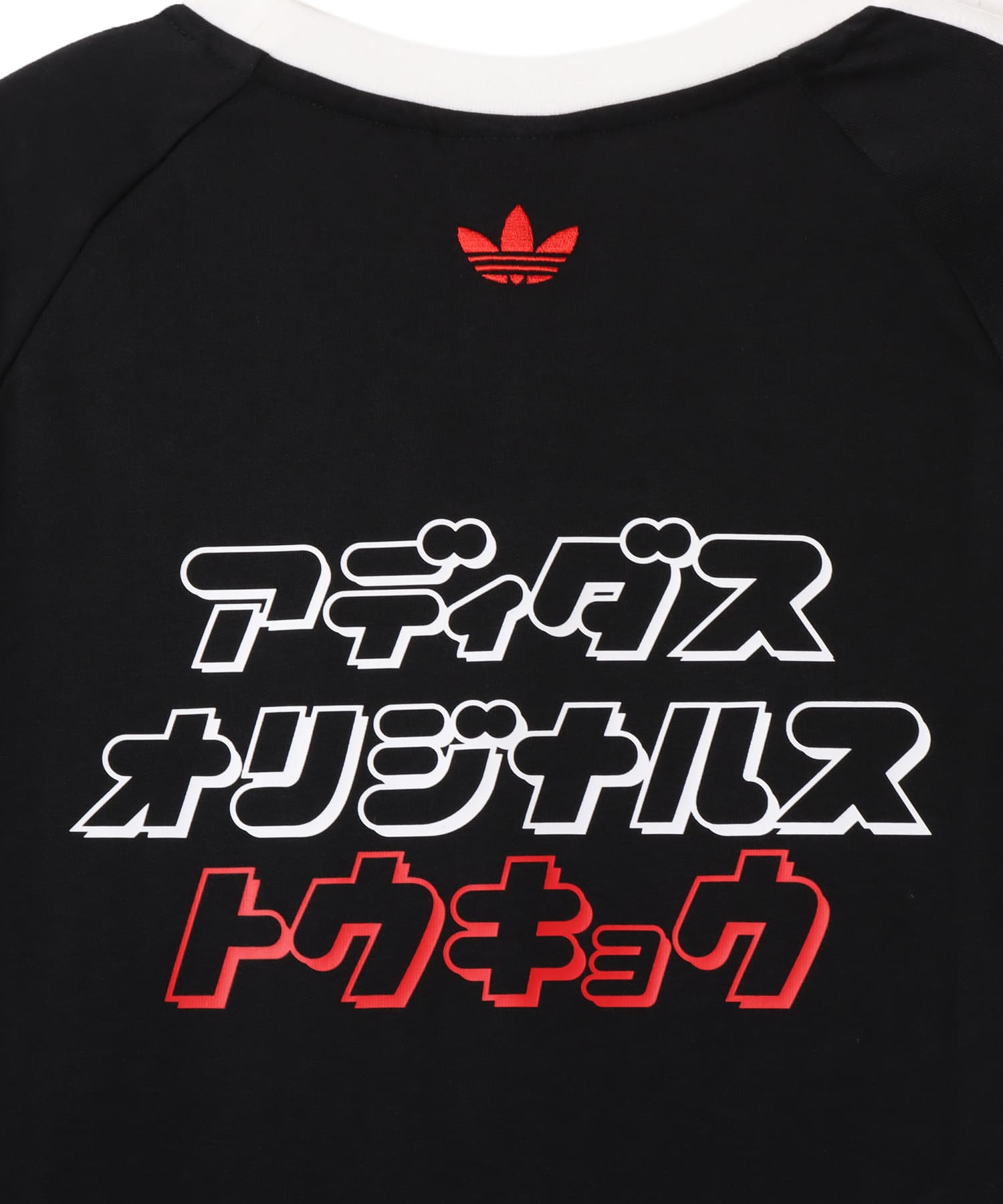 adidas TOKYO KATAKANA LONG SLEEVE T-SHIRT ブラックの画像