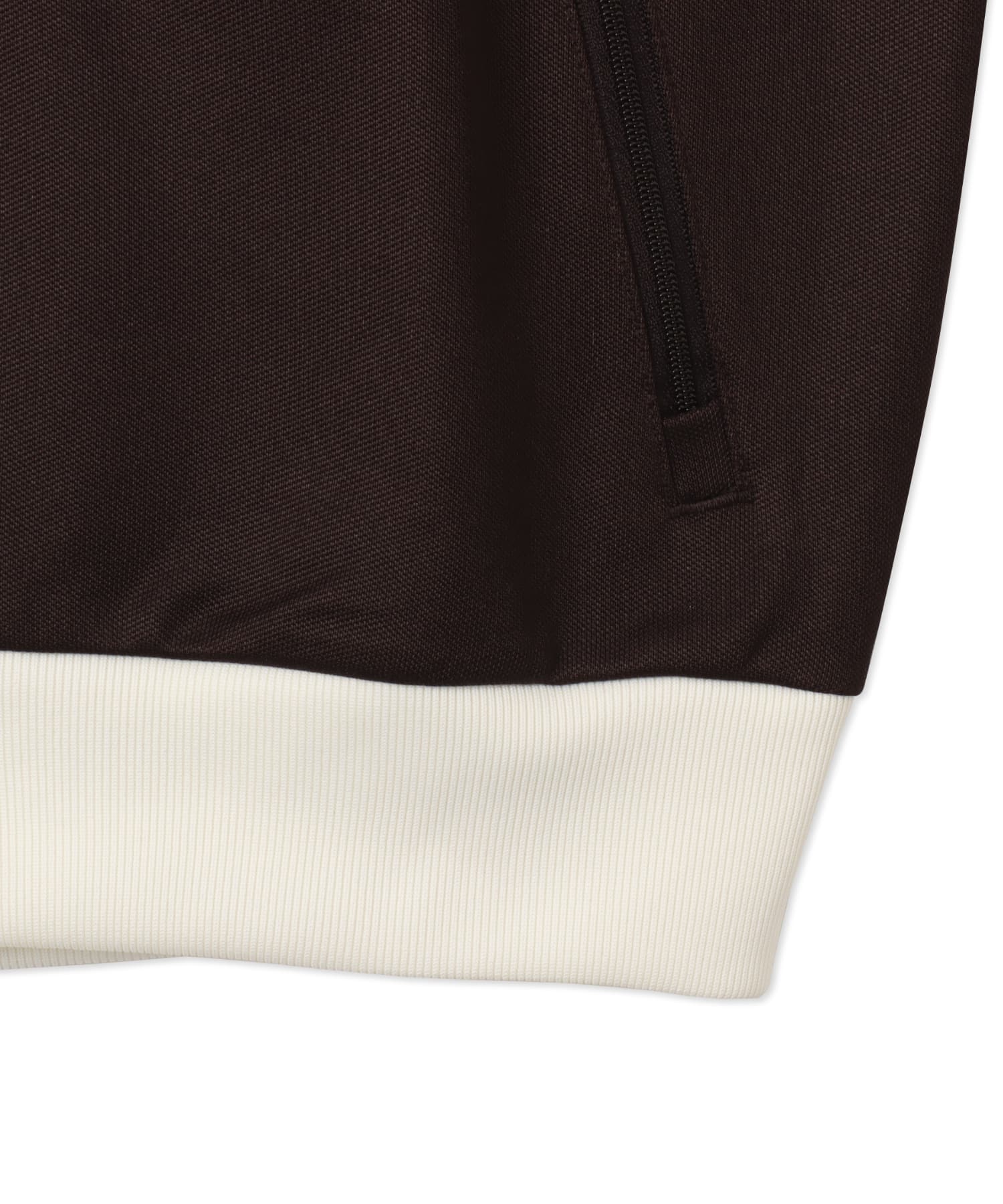 adidas CLASSIC TRACK TOP オーロラコーヒー/オフホワイトの画像