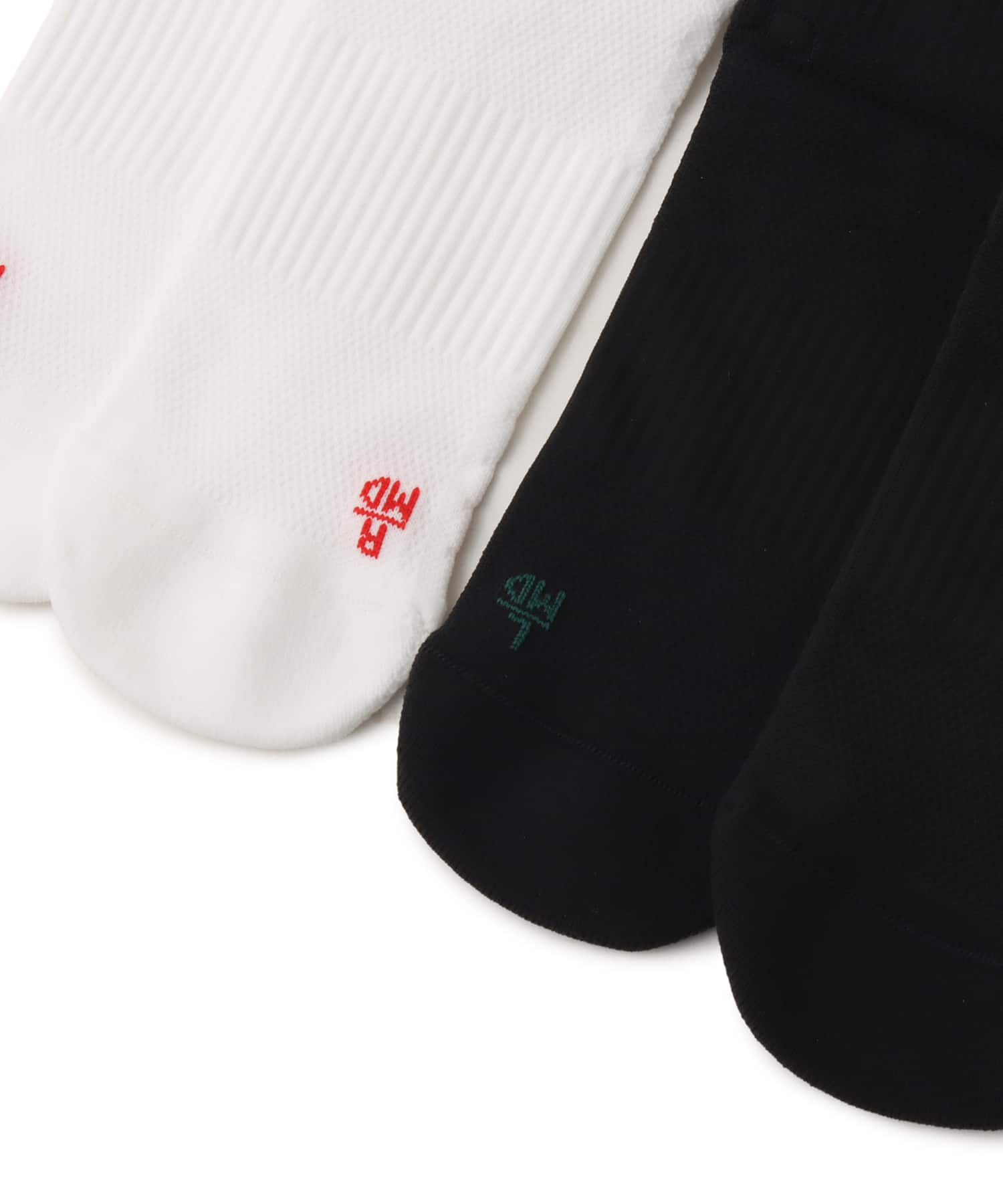 adidas ARTE SOCKS ブラック/ホワイトの画像