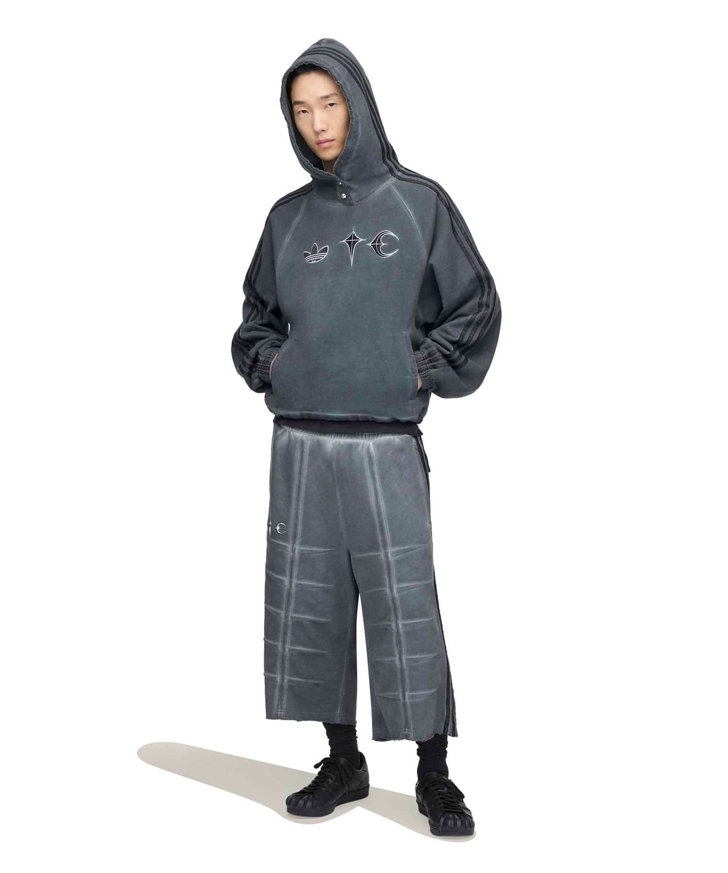 adidas THUG CLUB SWEAT HOODIE ブラックの画像