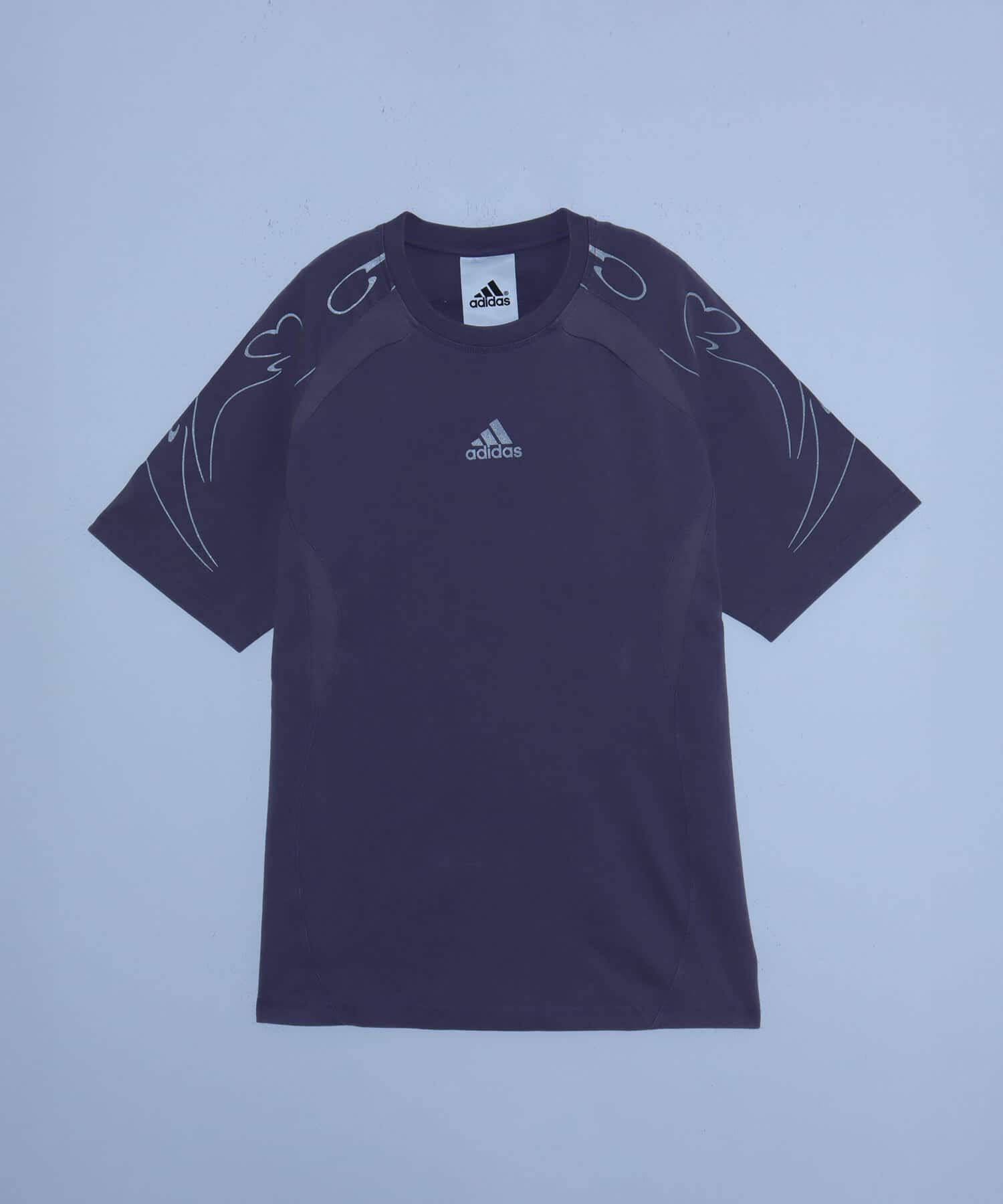 adidas ADILENIUM SEASON 4 TEAMGEIST GRAPHIC SS TEE シャドー バイオレットの画像