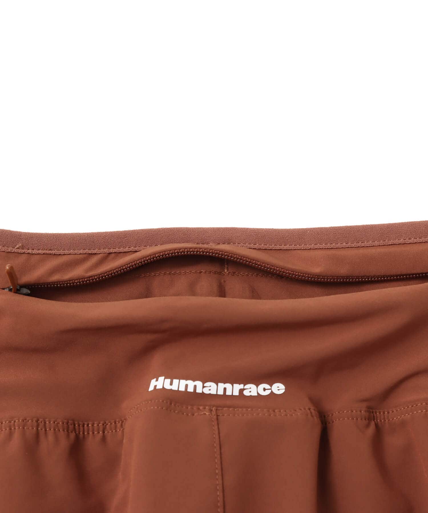 adidas HUMANRACE ADIZERO ARCHIVE RUNNING GEL SHORT プリラブドブラウンの画像