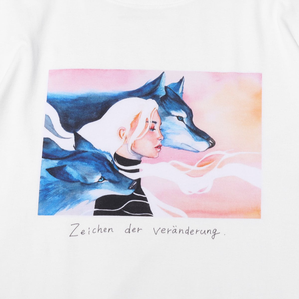 atmos x 伊東楓 TEE WHITEの画像