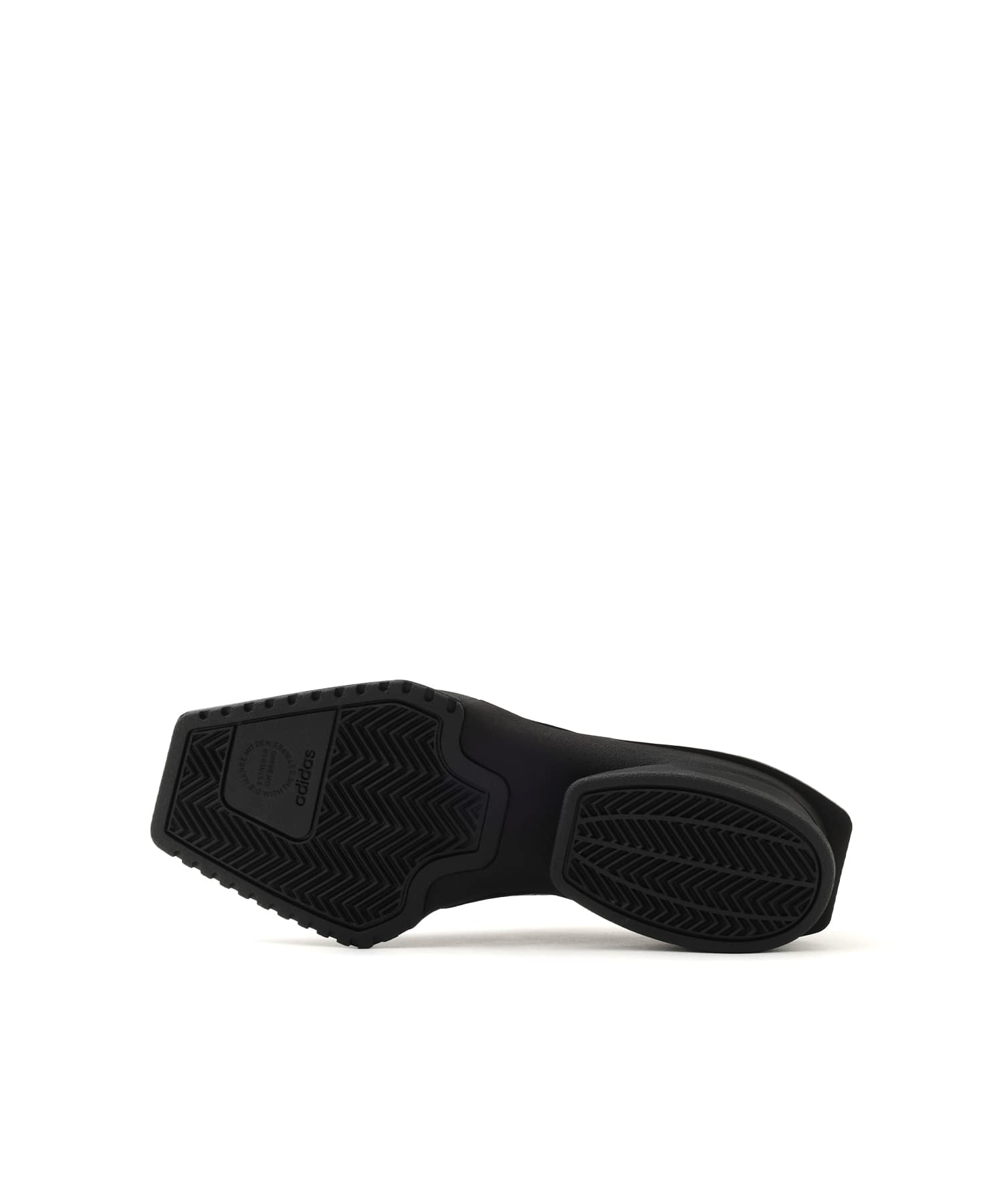 adidas FORUM SQ LOAFER W CBLACK/SUPCOL/GOLDMTの画像