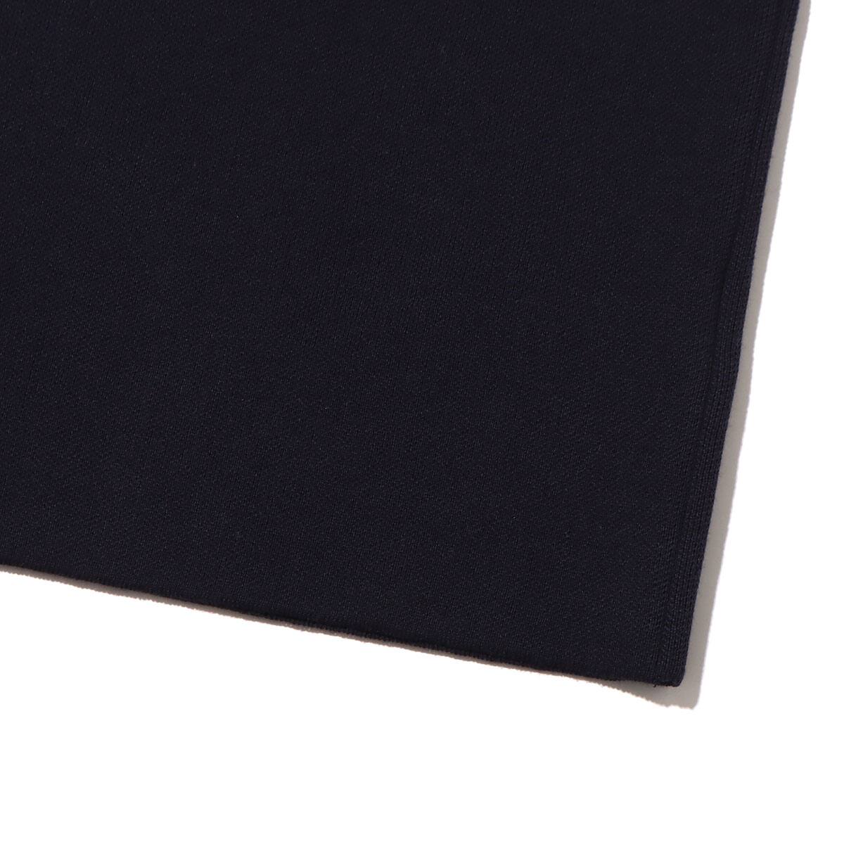 snow peak Co/Ny/Pe S/S Crew Neck Pullover Black 23SP-Iの画像