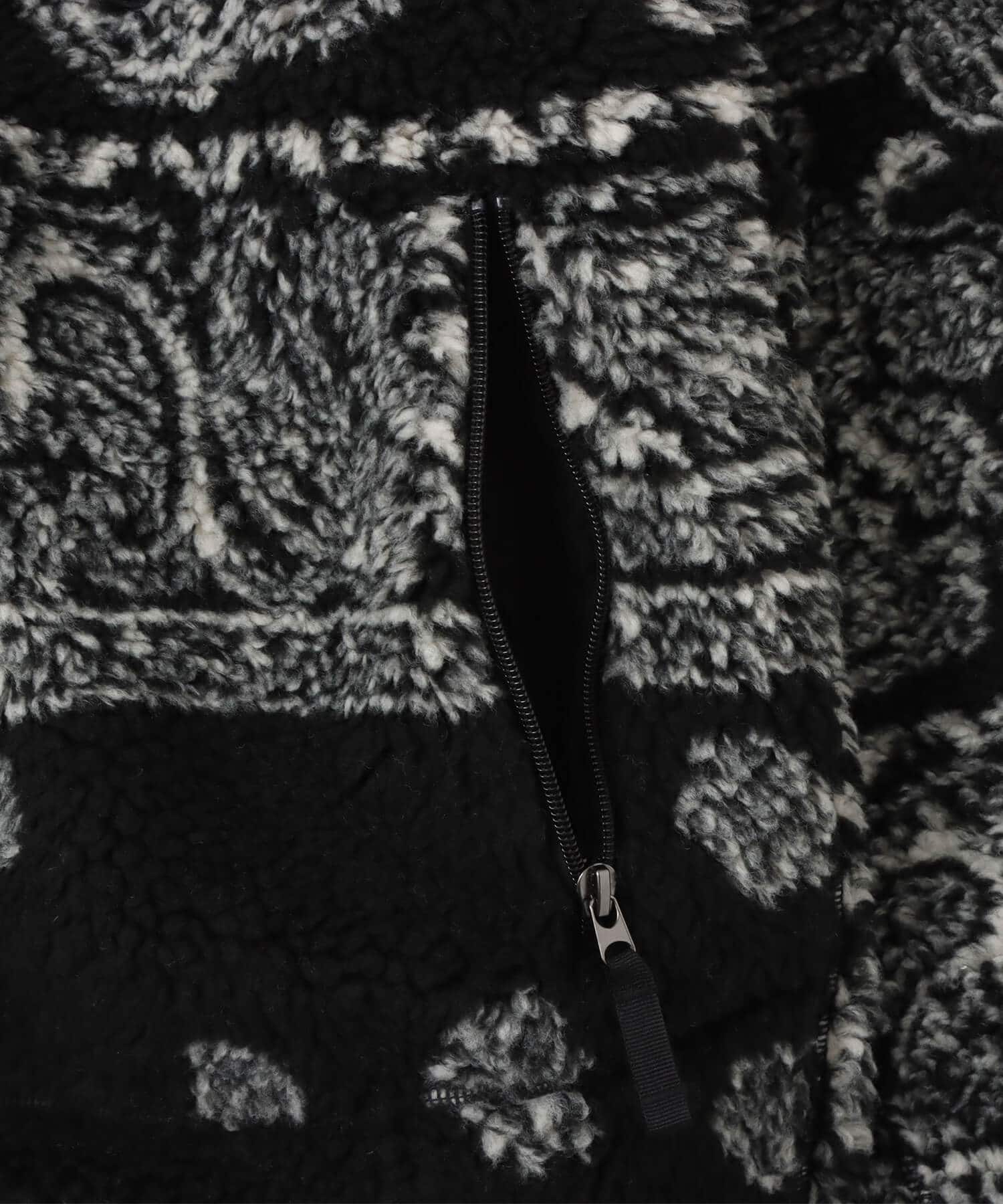 POLO RALPH LAUREN JAQUARD HI-PILE JACKET YUKON PATCHWORK BANDANAの画像