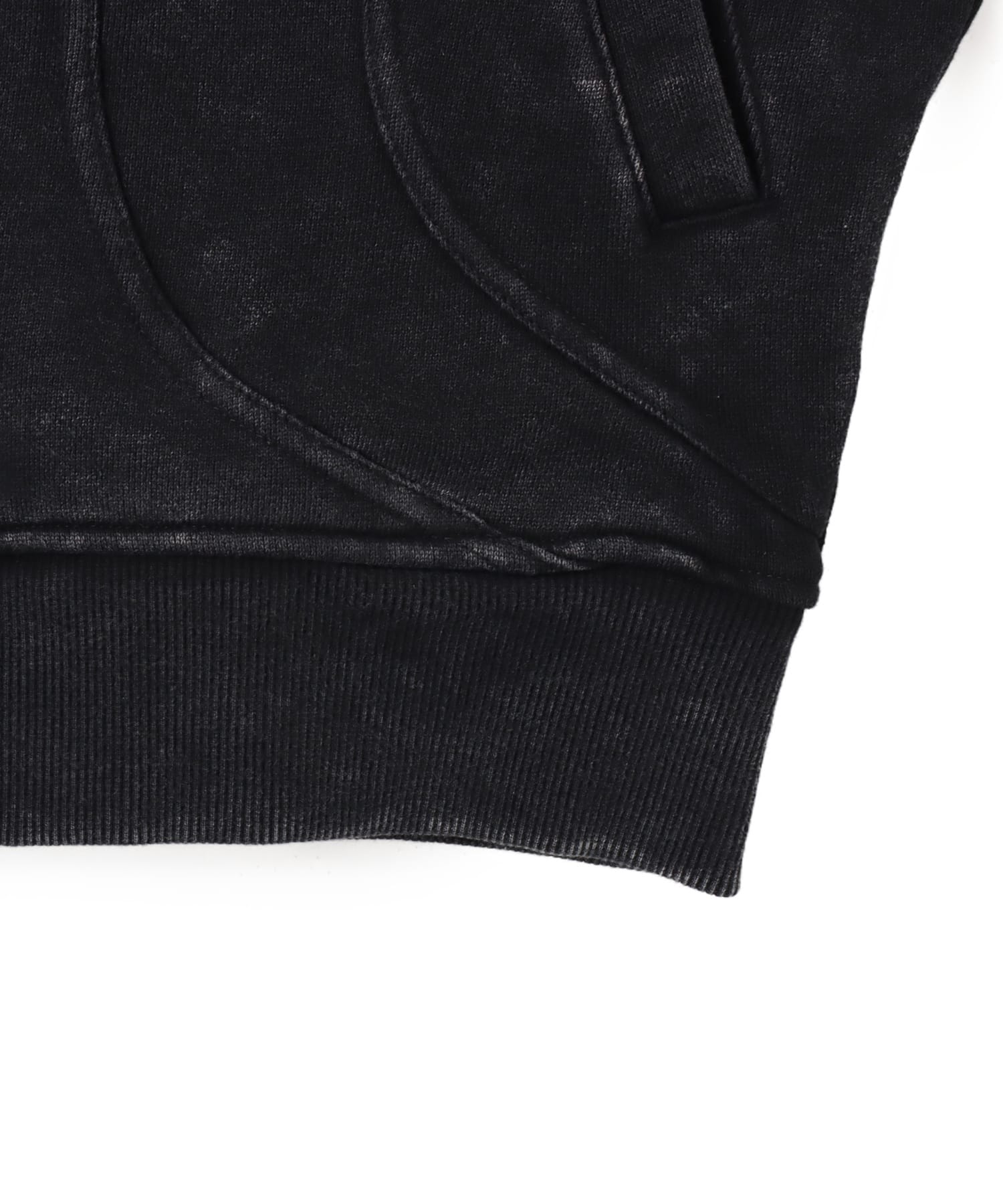 adidas TG FZ HOODY ブラックの画像