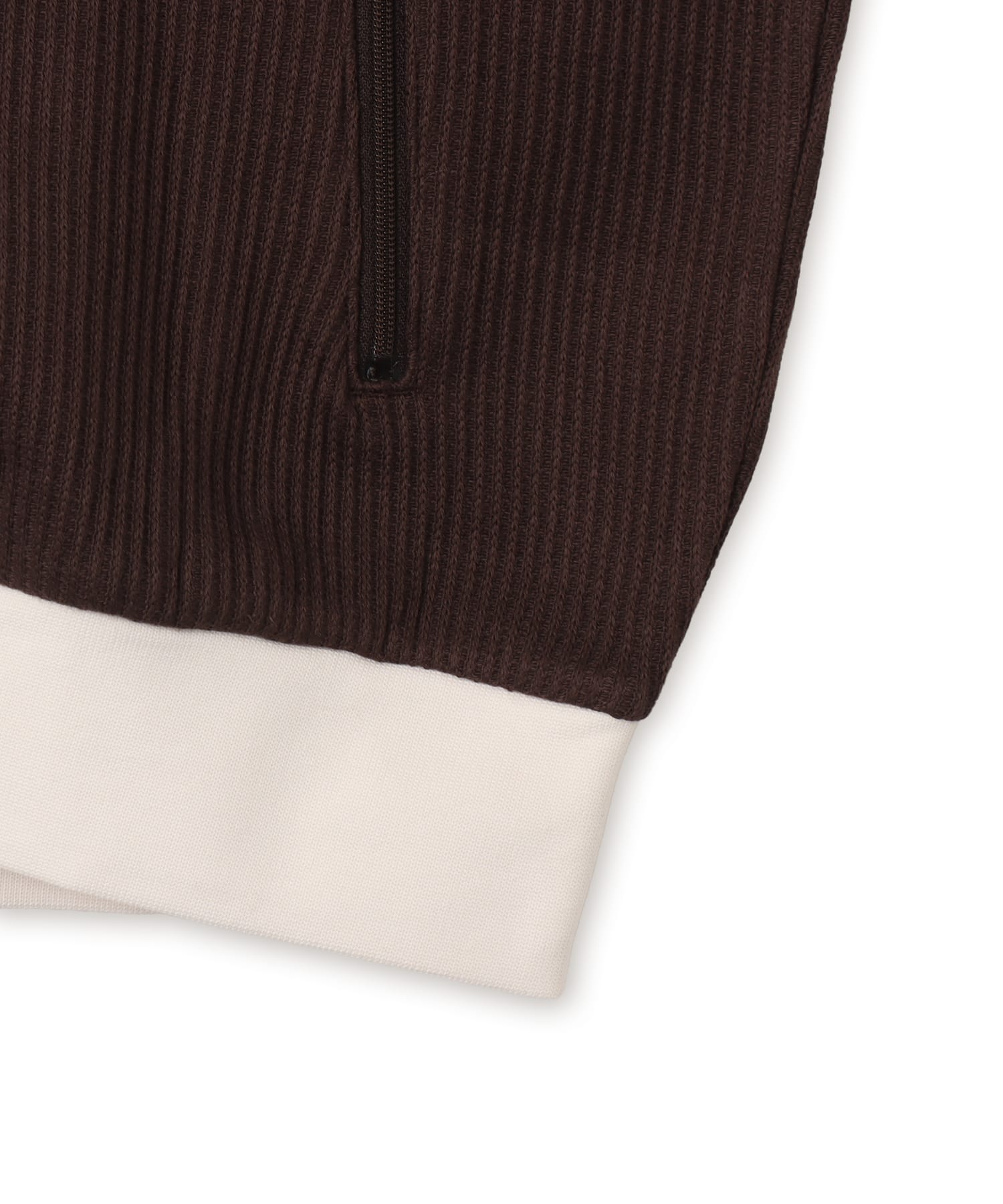 adidas WAFFLE CLASSIC TRACK TOP ダークブラウンの画像