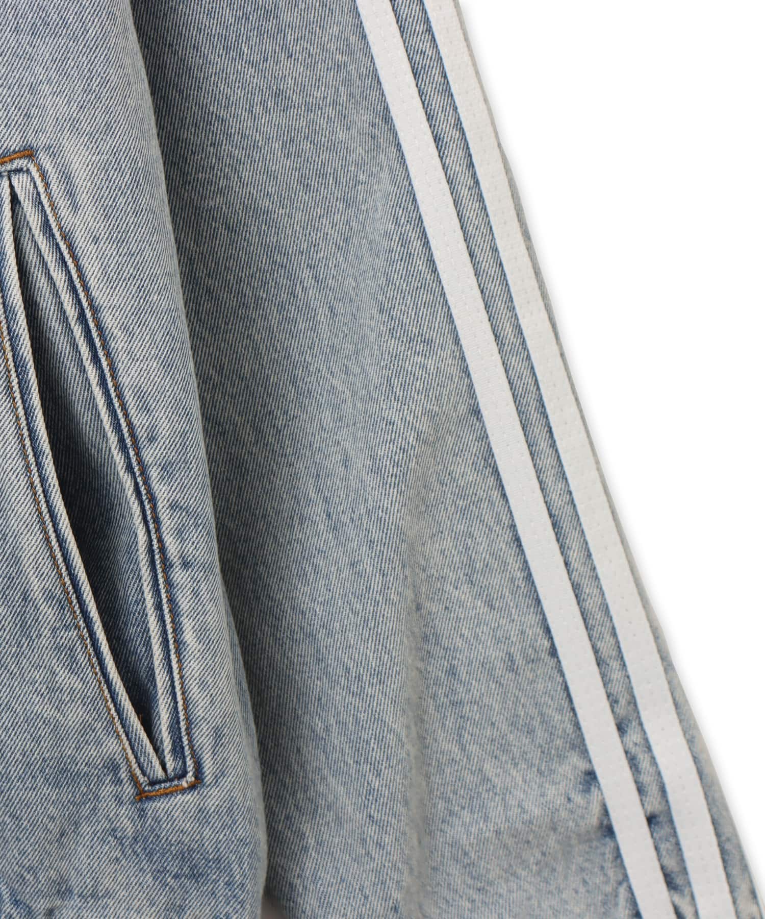 adidas DENIM FIREBIRD TRACK TOP ATMOS インディゴデニムの画像