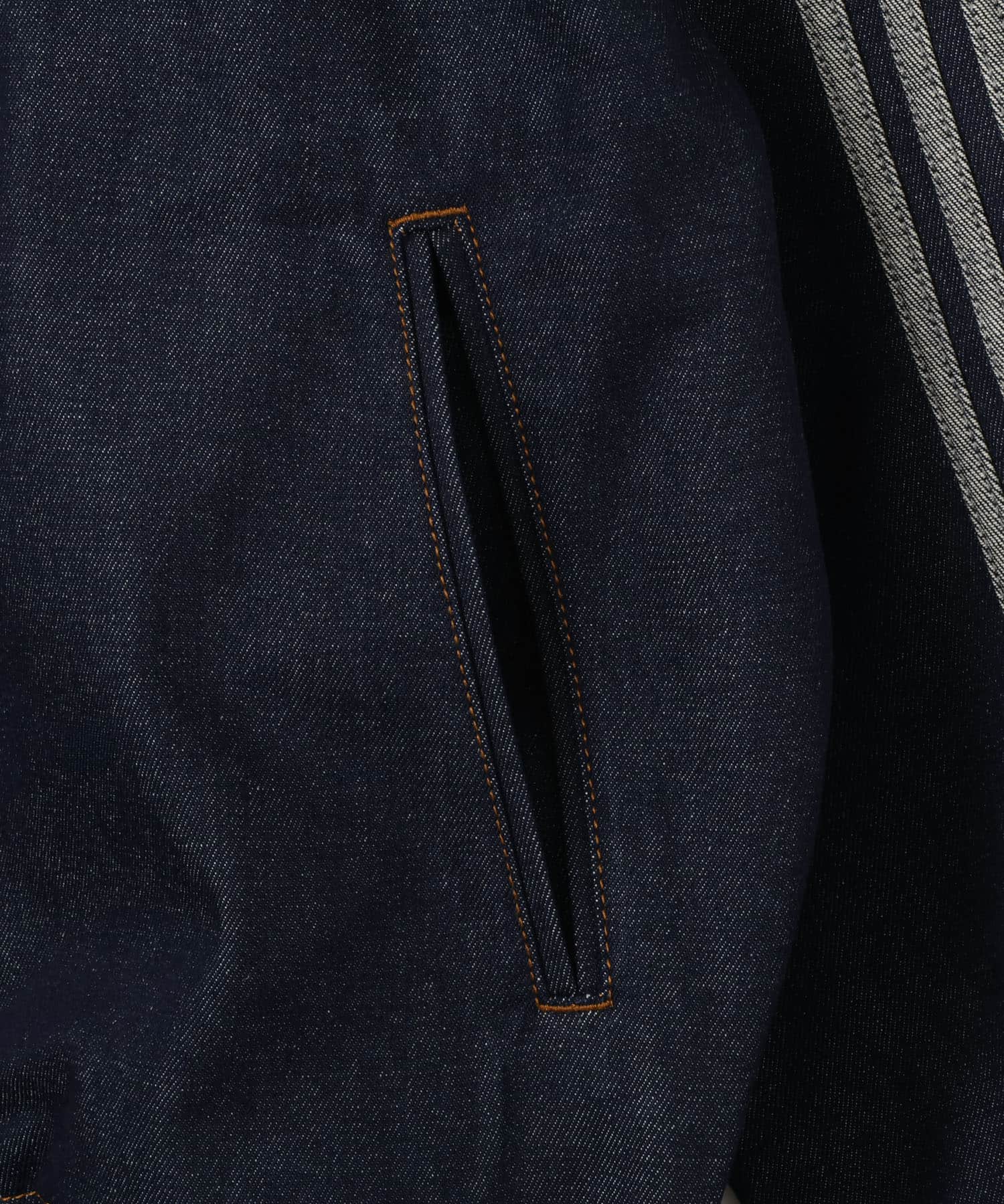 adidas FIREBIRD ADICOLOR RAW DENIM TRACK TOP インディゴデニムの画像