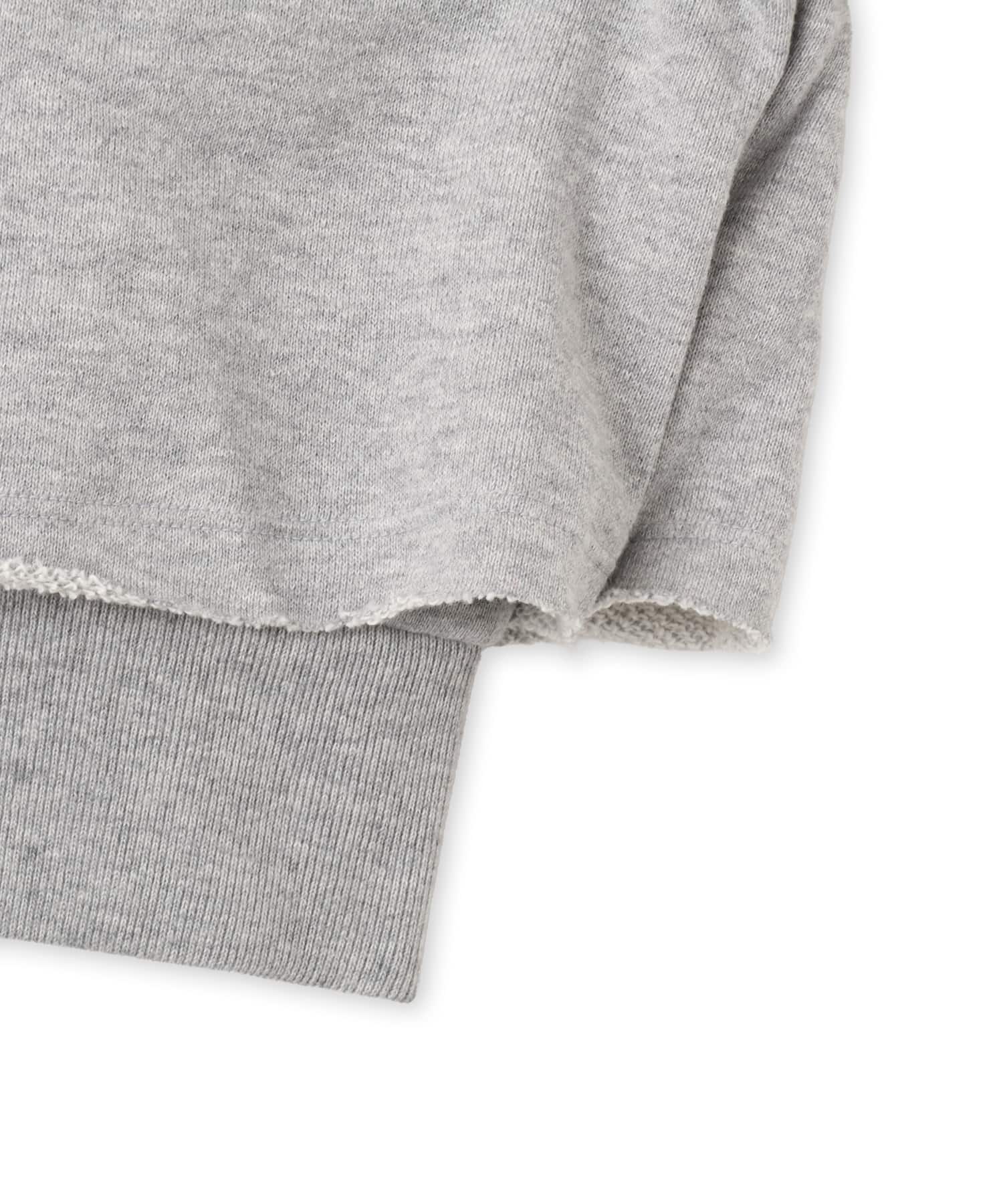 adidas SST DOUBLE FRONT HOODY ミディアムグレーヘザーの画像
