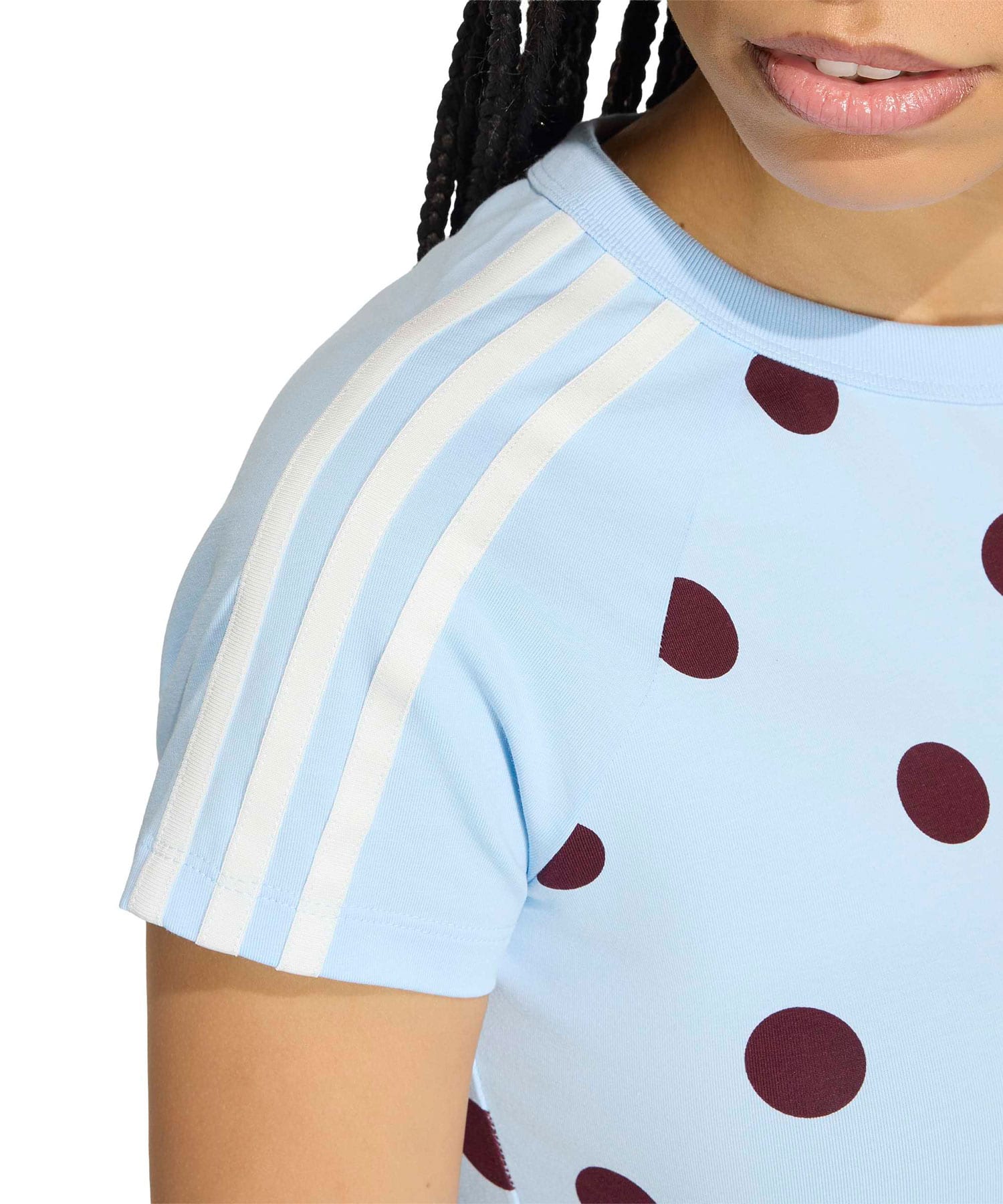 adidas CALI TEE クリアスカイの画像