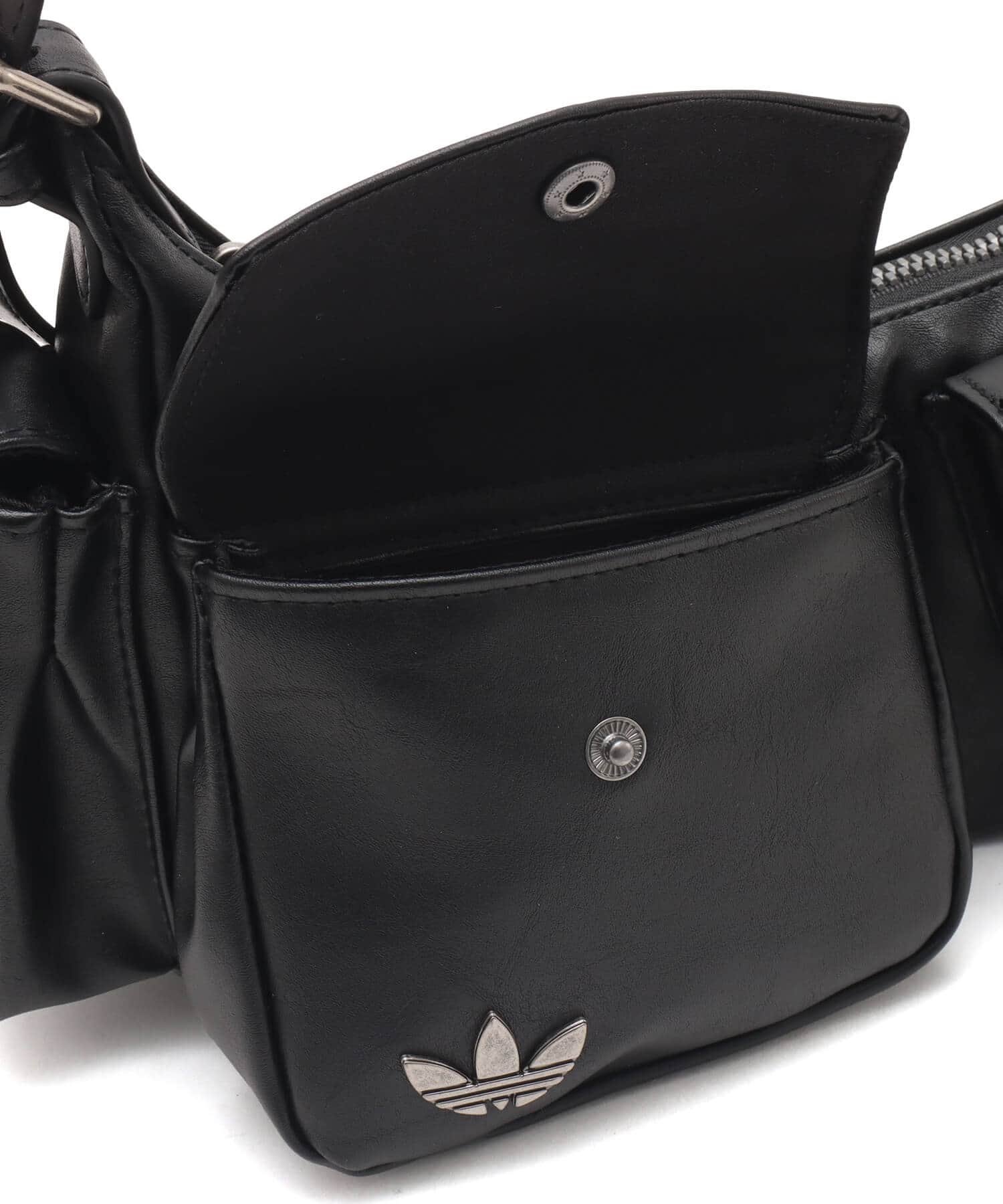 adidas CLASSIC SPORT SHOULDER BAG ブラックの画像