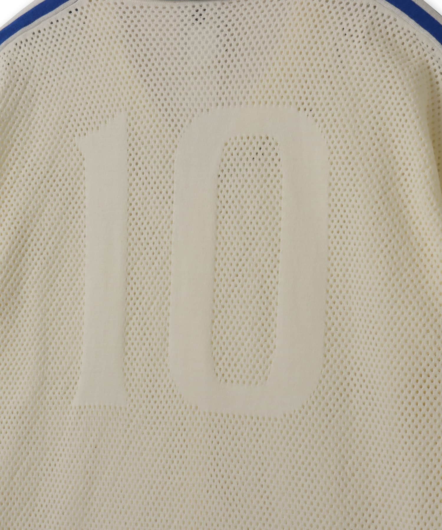 adidas KNITTED RESORT SHIRT オフホワイトの画像