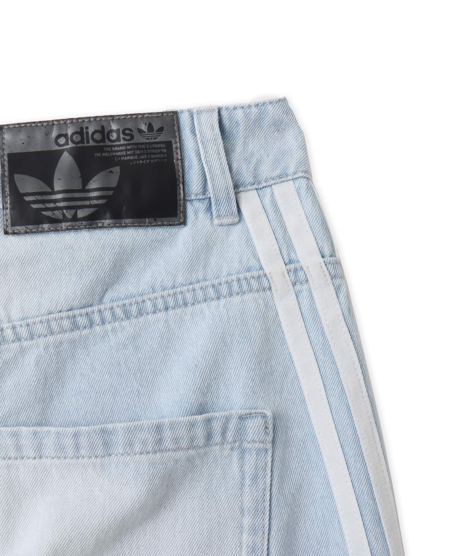 adidas ADILENIUM 5.0  DENIM JEANS ライトブルーの画像