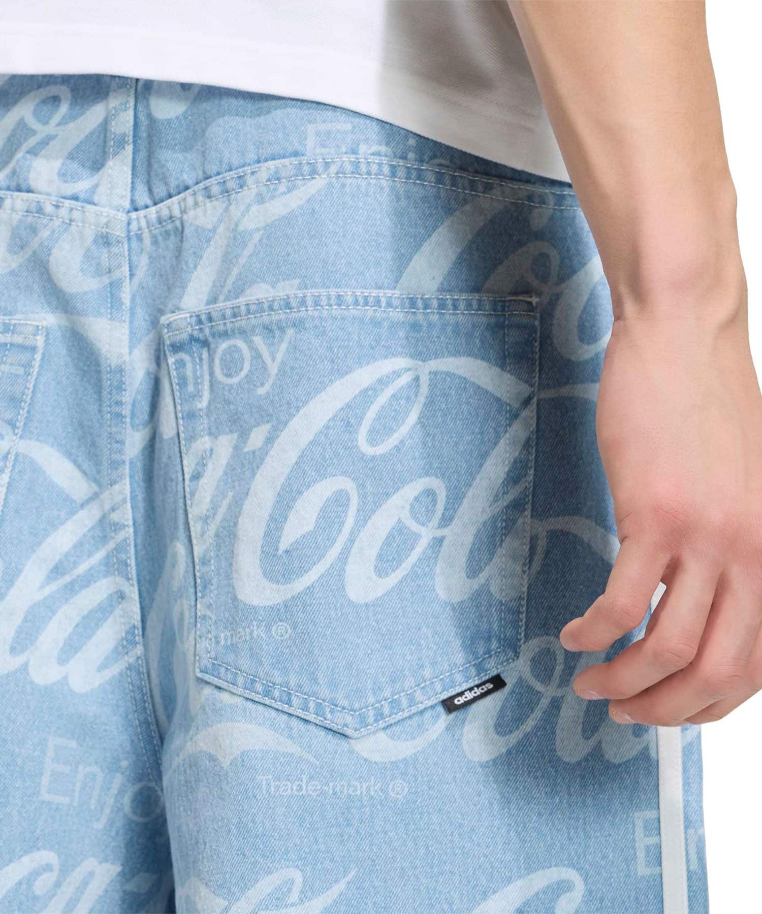 adidas COCA COLA CLASSIC SPORT DENIM SHORT インディゴデニムの画像