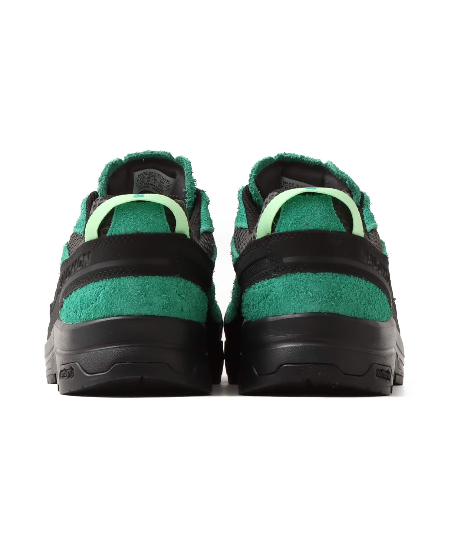 SALOMON X-ALP SUEDE Black/Parakeet/Patina Greenの画像
