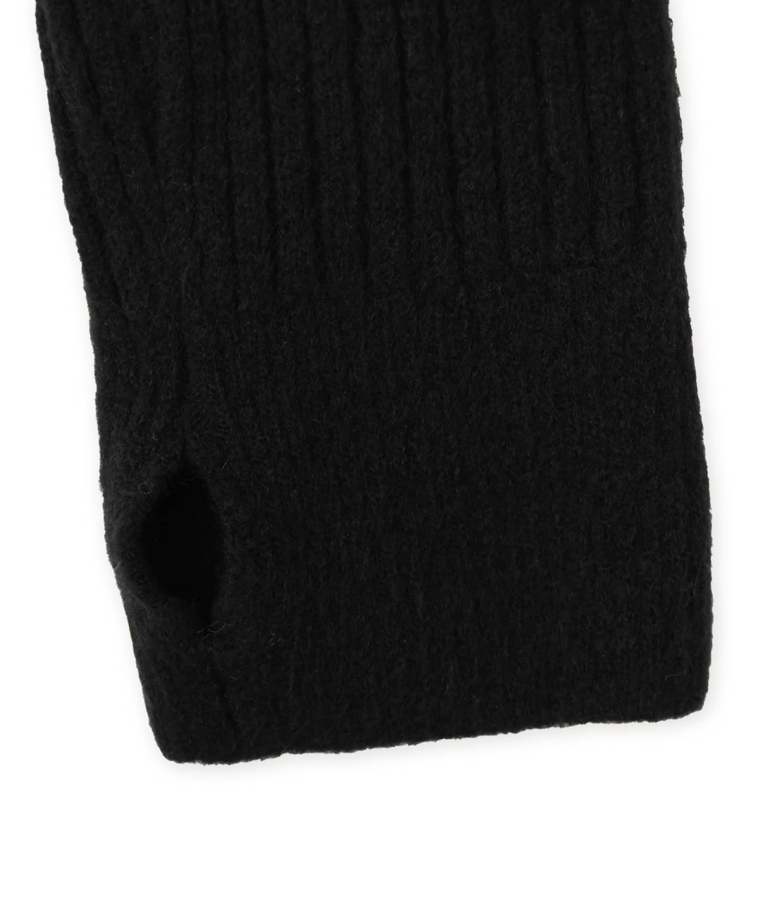 adidas JENNIE KNITTED WRAP AROUND CARDIGAN ブラックの画像