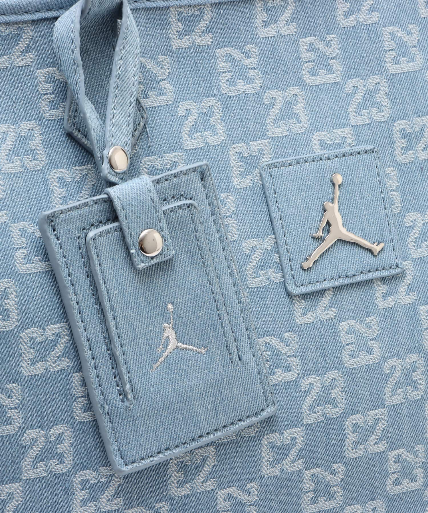 JORDAN BRAND JAU MONOGRAM TOTE BLUEの画像