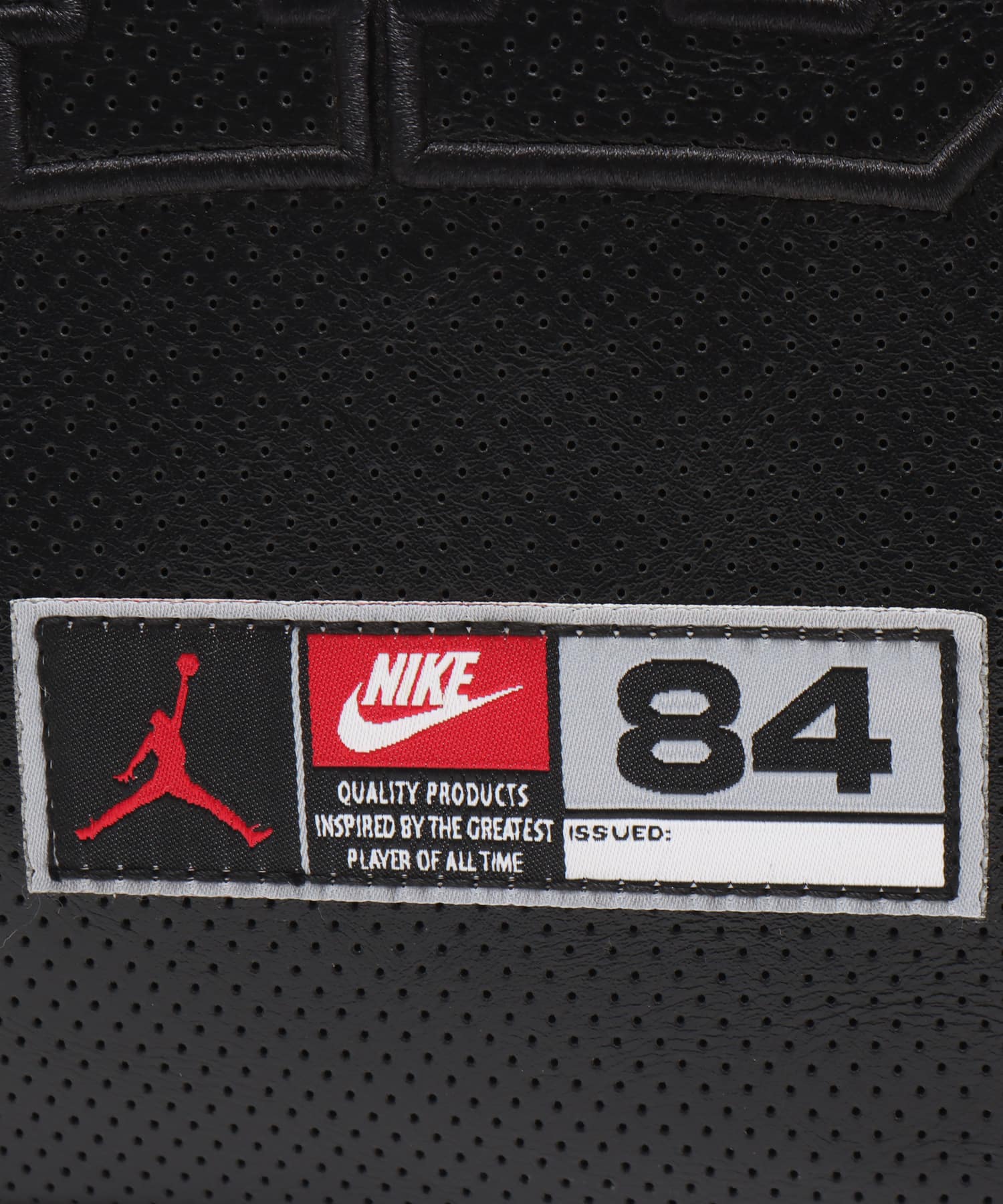 JORDAN BRAND MONOGRAM TOTE BLACKの画像