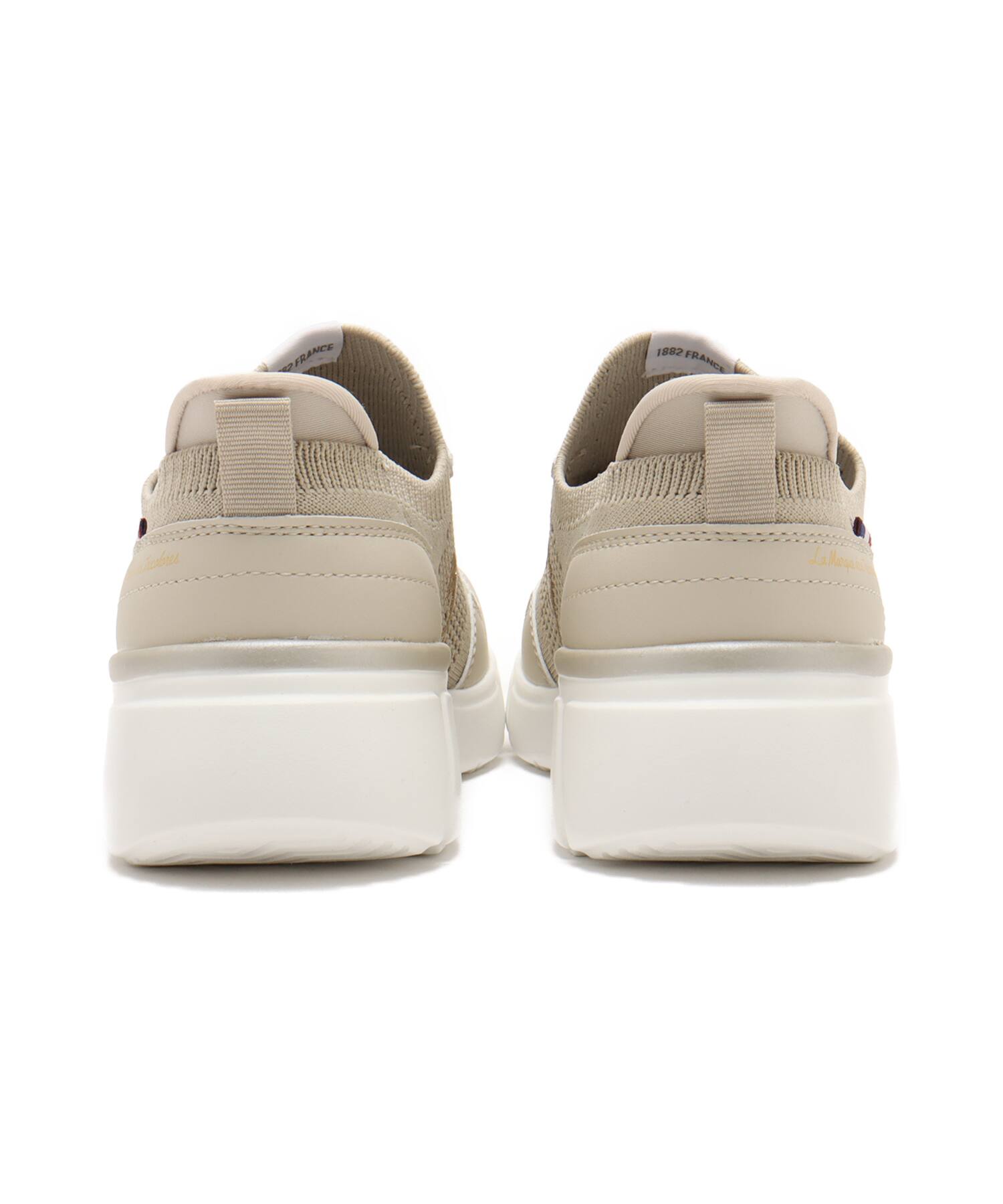 le coq sportif ロワール ベージュ / ゴールドの画像