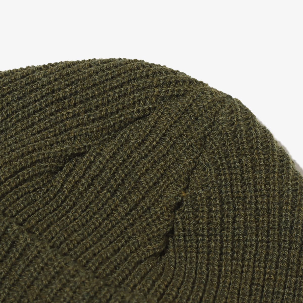 atmos Small Logo Knit Cap KHAKIの画像