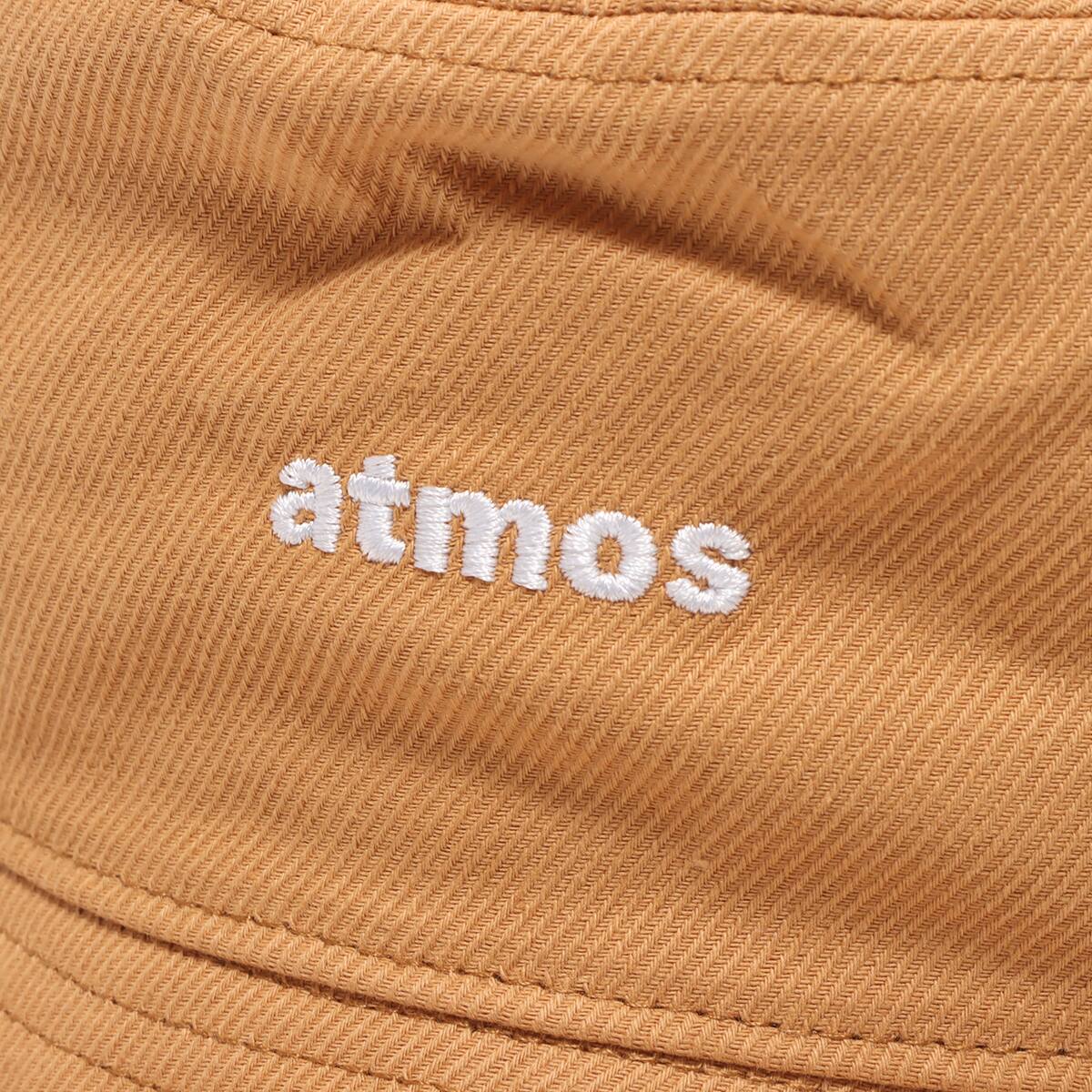 atmos Logo Bucket Hat BEIGEの画像