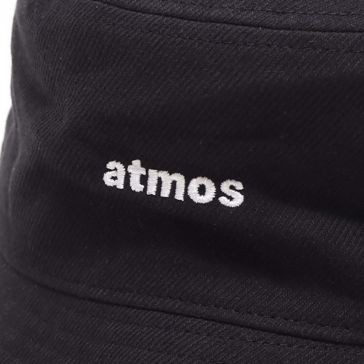 atmos Logo Bucket Hat BLACKの画像
