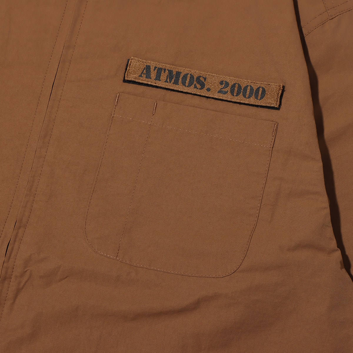 atmos C/N Zipper Field Shirt Jacket BEIGE 23FA-I