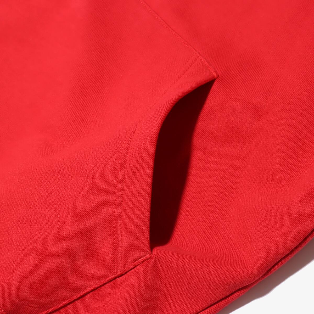 atmos FRONT LOGO Hooded Sweatshirt REDの画像