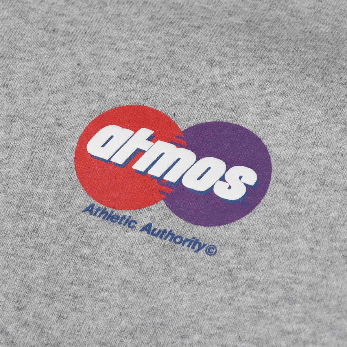 atmos Circle Logo Crewneck Sweatshirt GRAYの画像