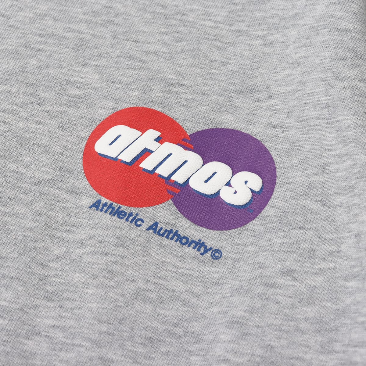 atmos Circle Logo T-shirt GRAY