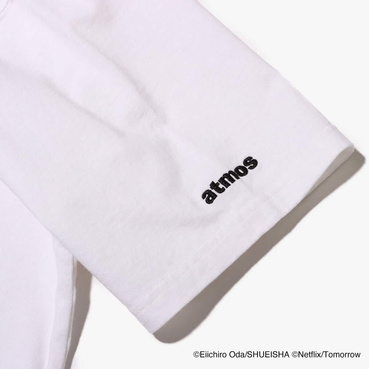 atmos x Netflixシリーズ「ONE PIECE」 x INCRM T-shirts WHITEの画像
