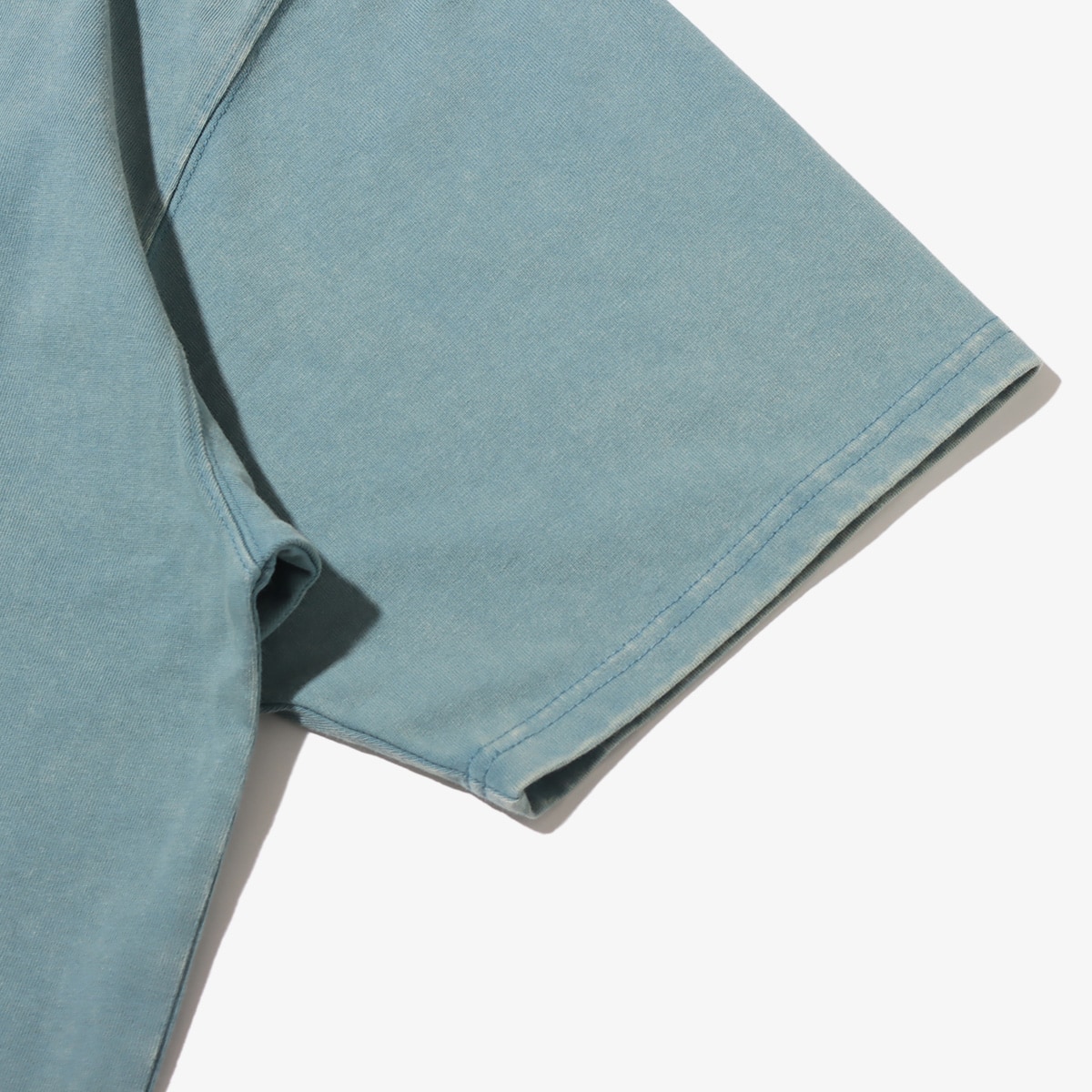 atmos Pigment Dyed T-shirts BLUEの画像