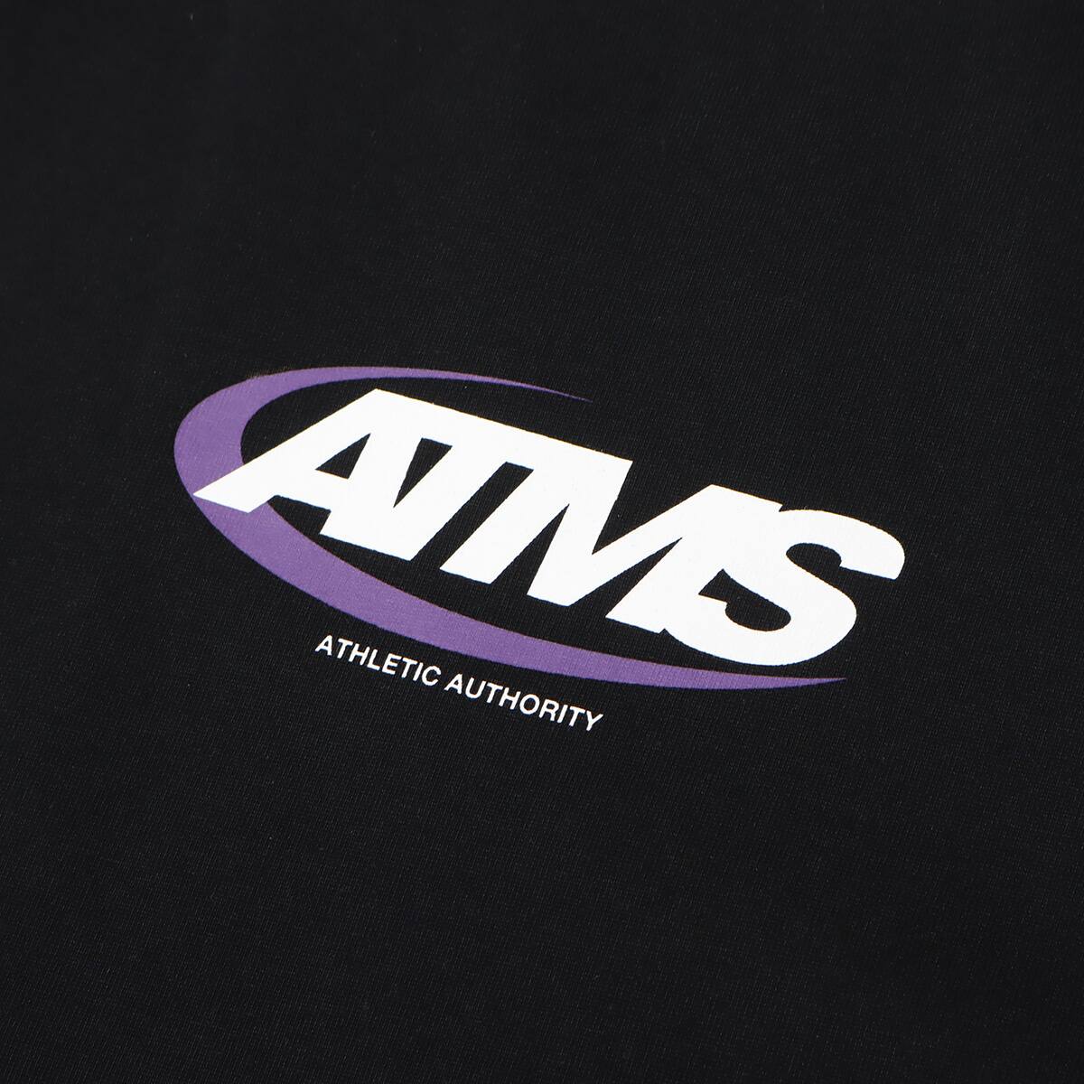 atmos Logo T-shirt "ATMS" BLACKの画像