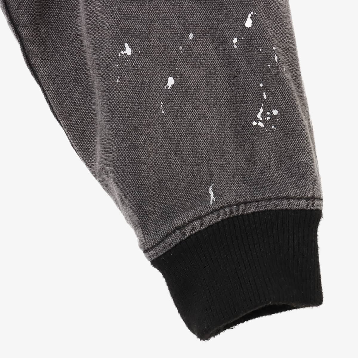 atmos Heavy Duck Zip-Up Work Jacket BLACKの画像