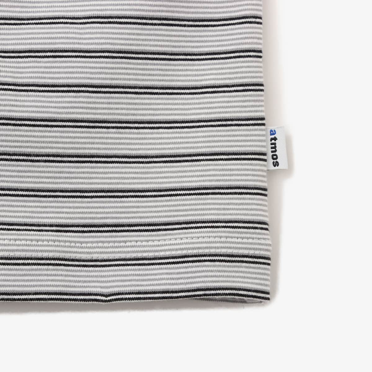 atmos Border Long T-shirt BLACKの画像