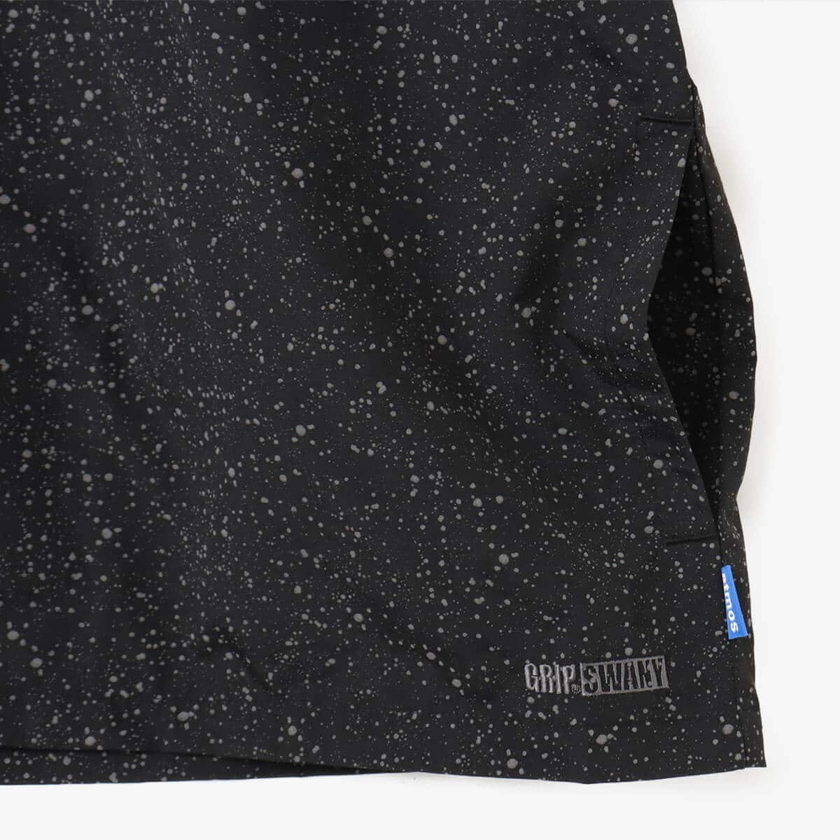 GRIP SWANY x atmos CAMP SHIRT BLACKの画像